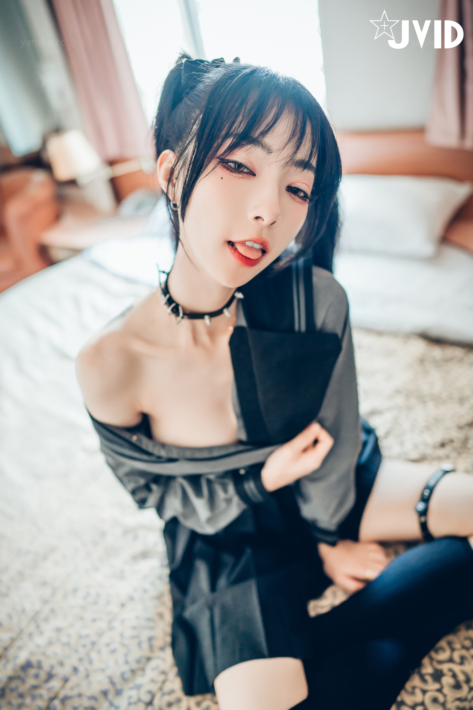[JVID] 飄飄哥 – 色色妄想系列 校花也是大姐頭