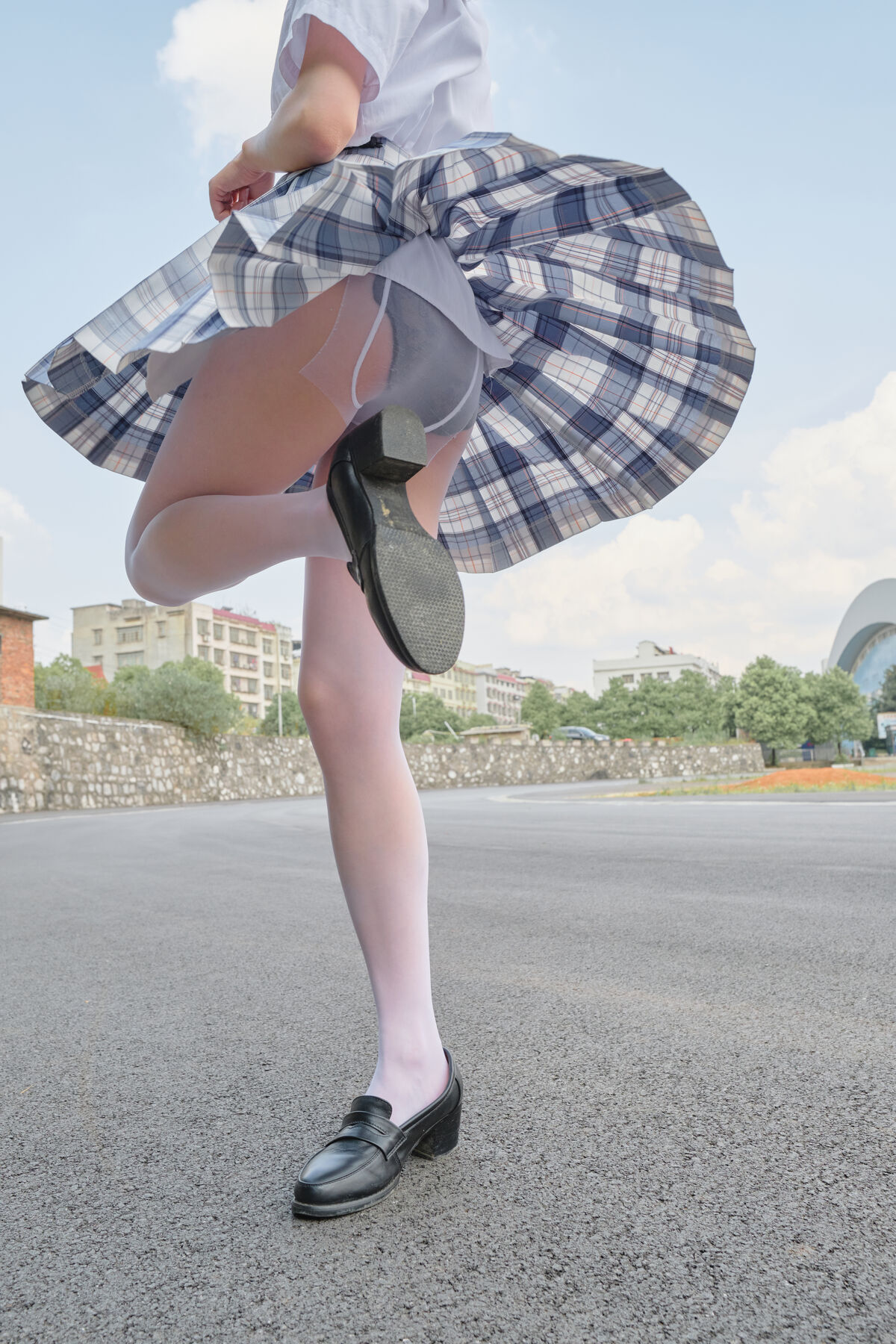 森萝财团写真 内部写真 Xiao Qi - 小七 JK白丝 13D Part01