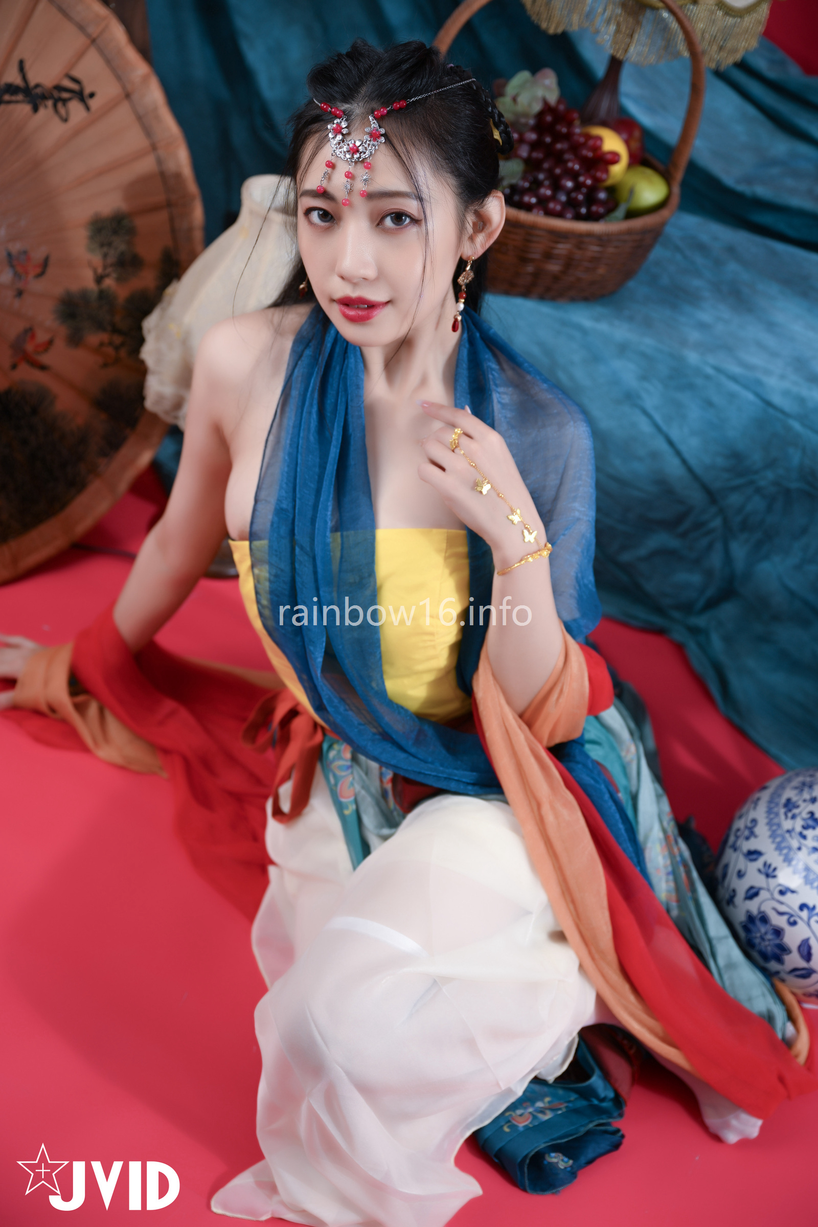 [JVID] 夏暮光 – 女神暮光敦煌風格造型服飾首度嘗試,飛越天際穿梭時空與你來場空前未有的愛戀滋味～