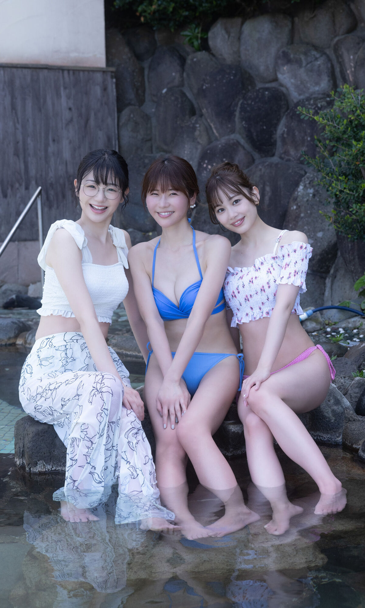 Kasumi Hasegawa 長谷川かすみ and Yui Ito 伊藤優衣 and Yuki Mizuhara 水原ゆき - デジタル限定