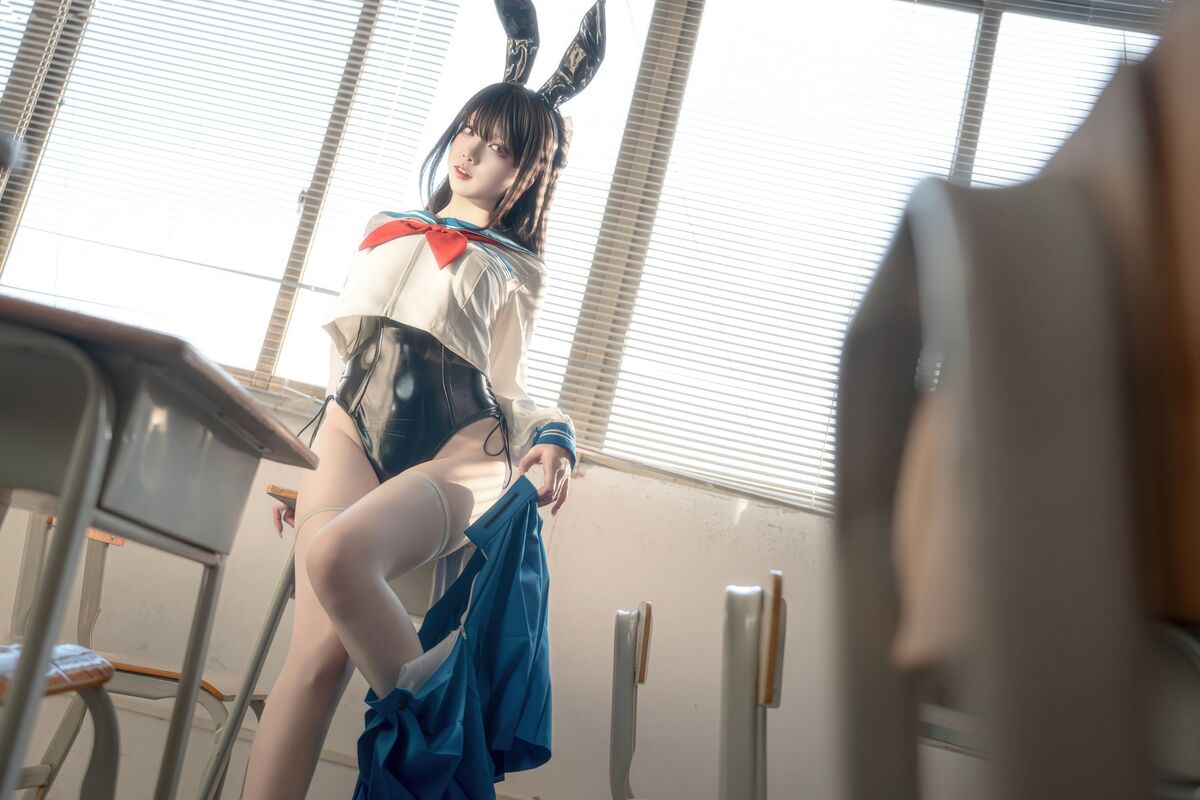 Coser@纸悦Etsu_ko - 水手服兔女郎