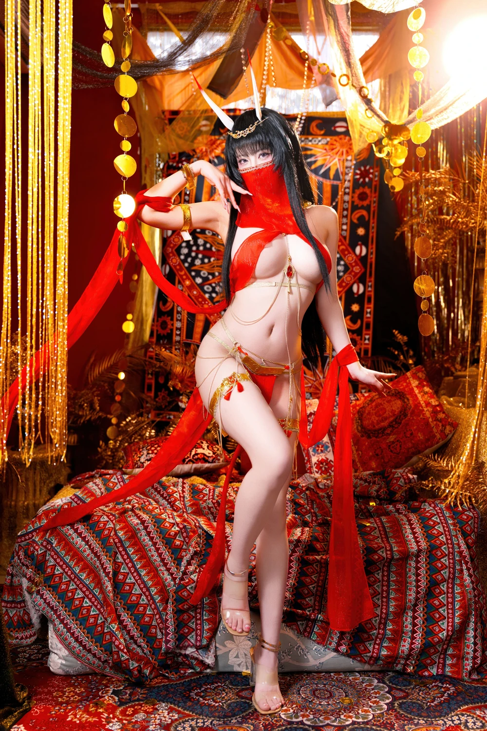 Cosplay 清水由乃 – 碧蓝航线 能代舞娘