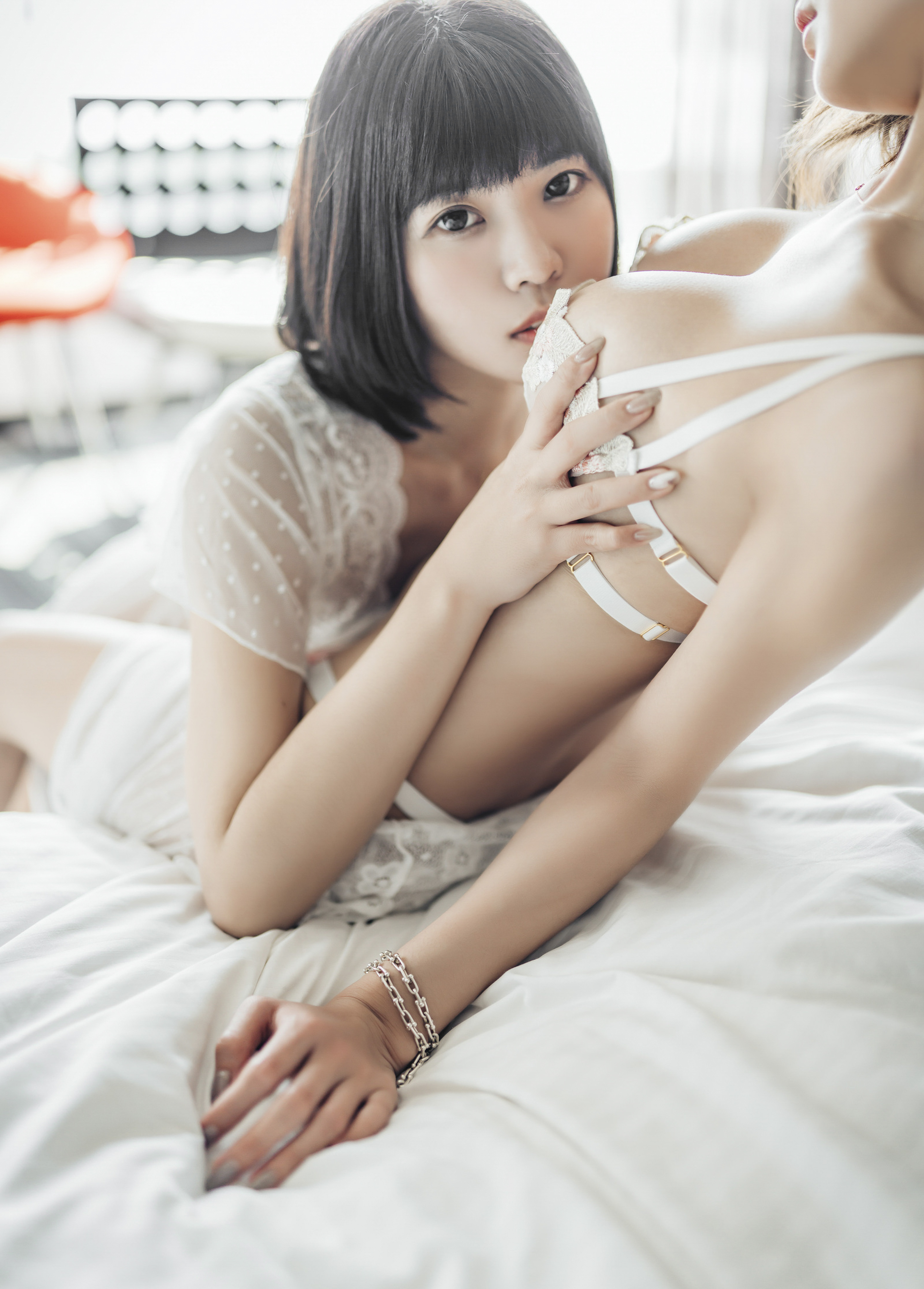 [JVID] 果宝宝 – 双全裸无码-女女情欲初尝试-美少女们的第一次