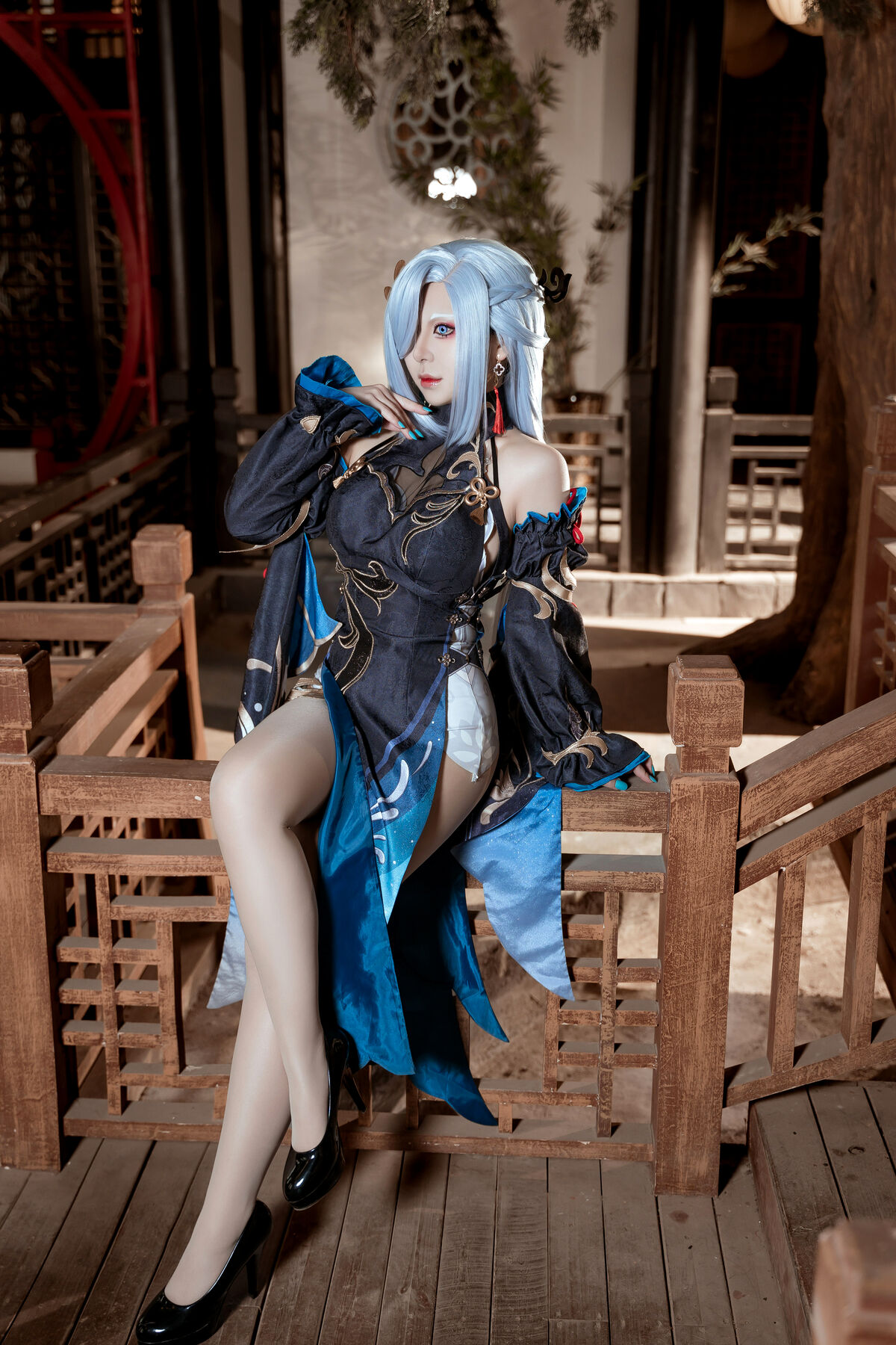 Coser@虎森森 - 原神 申鹤 冷花幽露