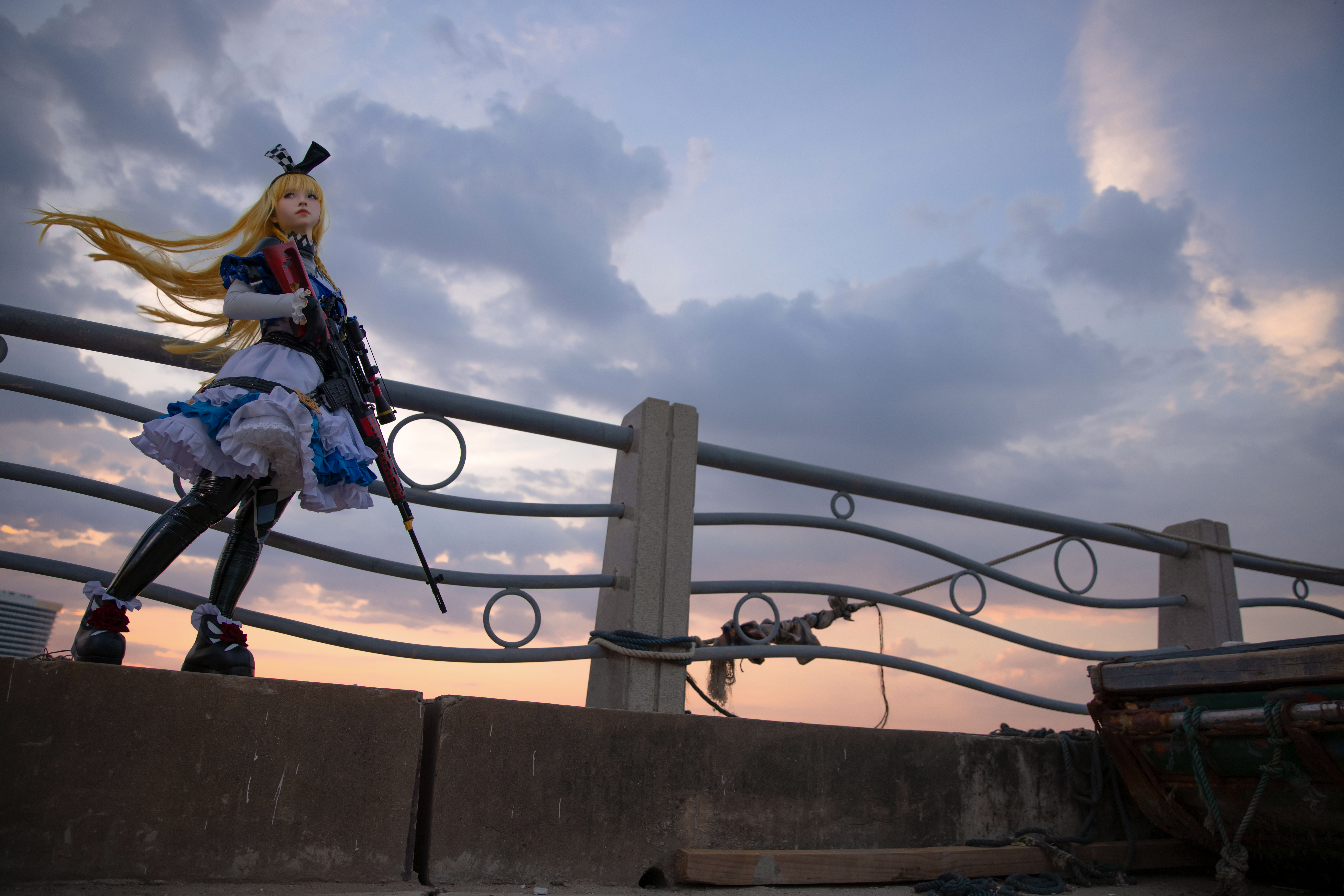 [Cosplay] G44不会受伤 多娜多娜 爱丽丝