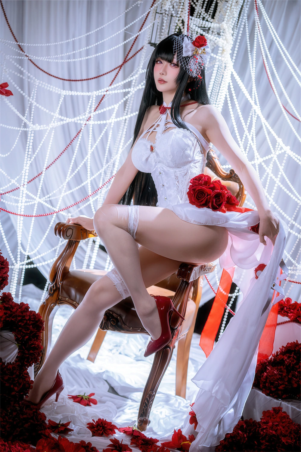 Cosplay 星之迟迟Hoshilily – Nikke米哈拉 羁绊锁链