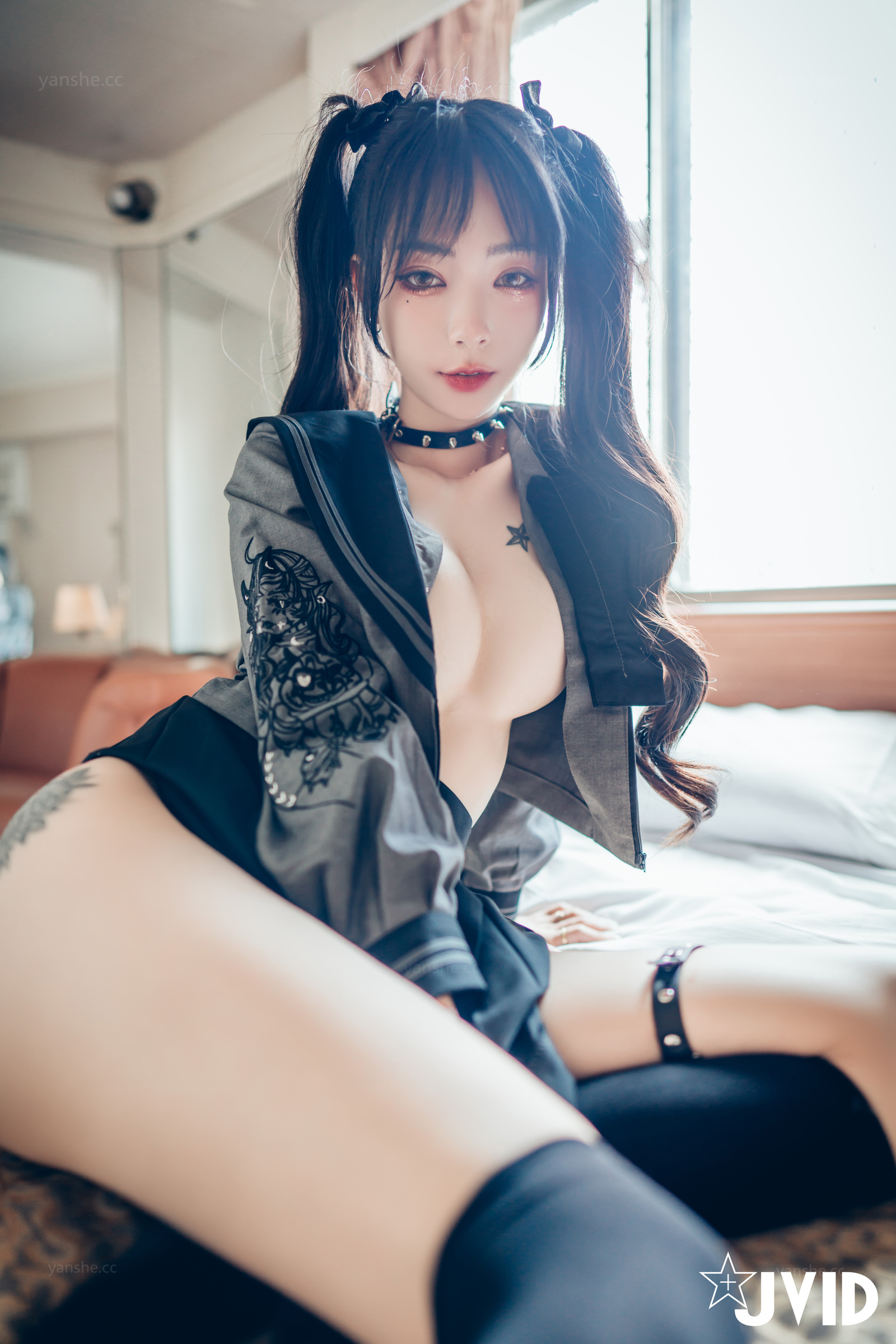 [JVID] 飄飄哥 – 色色妄想系列 校花也是大姐頭