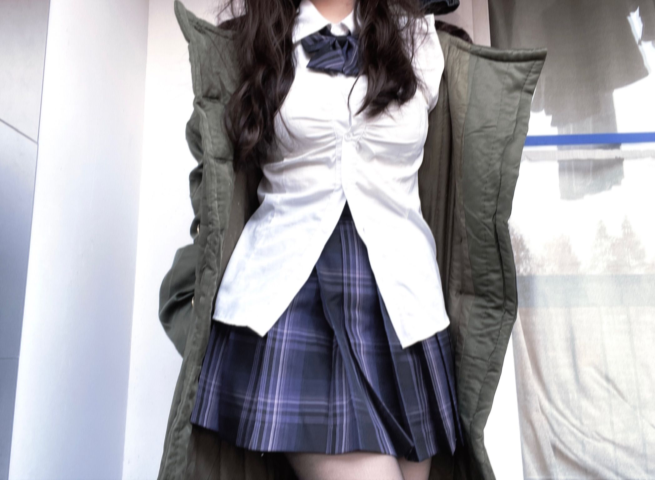 小坦克型女大学： 户外露出 漂亮学生妹私下极度反差 性瘾小母狗