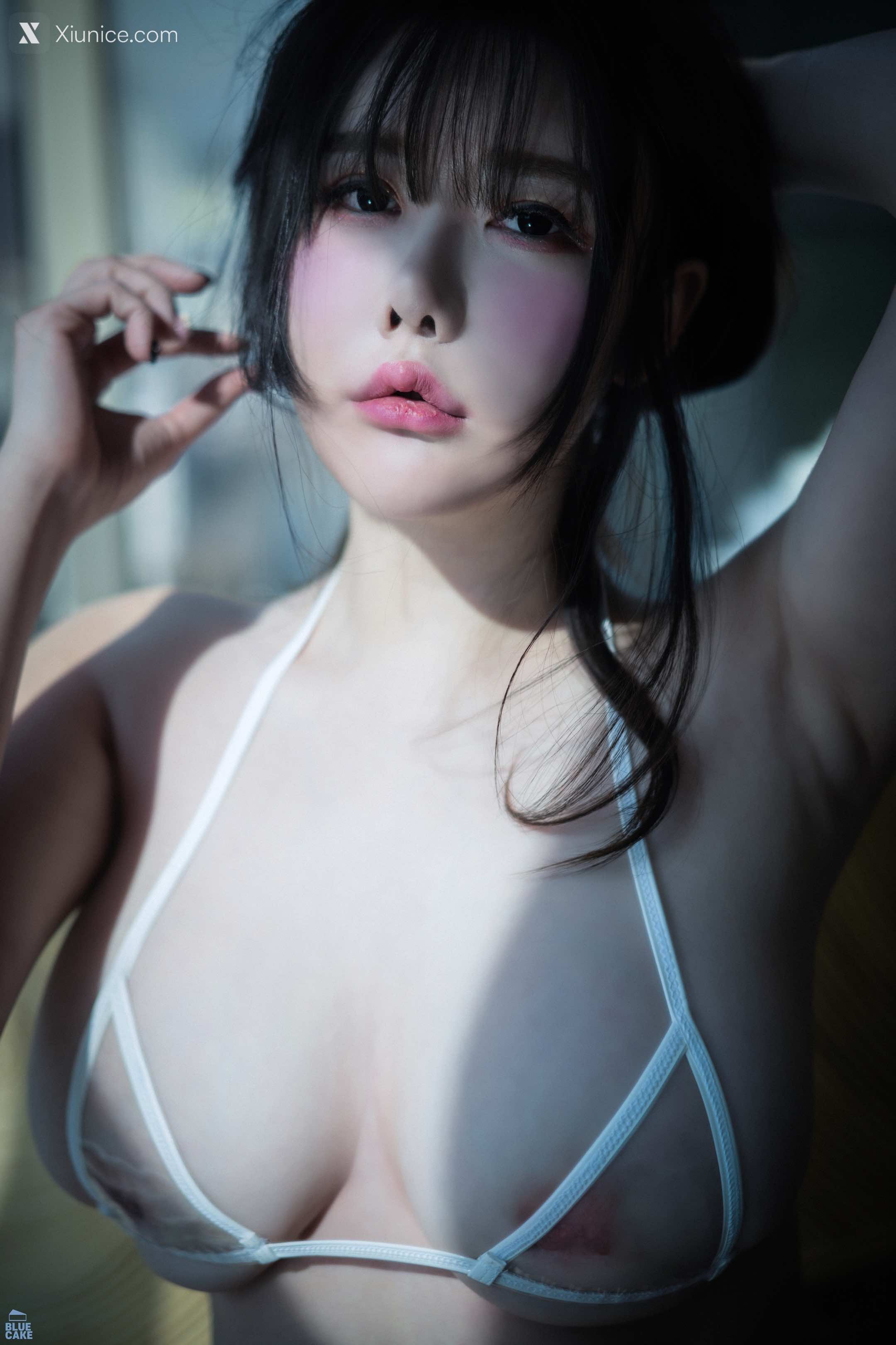 BLUECAKE SUA (지수아) – Vol.05 Nude Bikini White (RED+) 4K