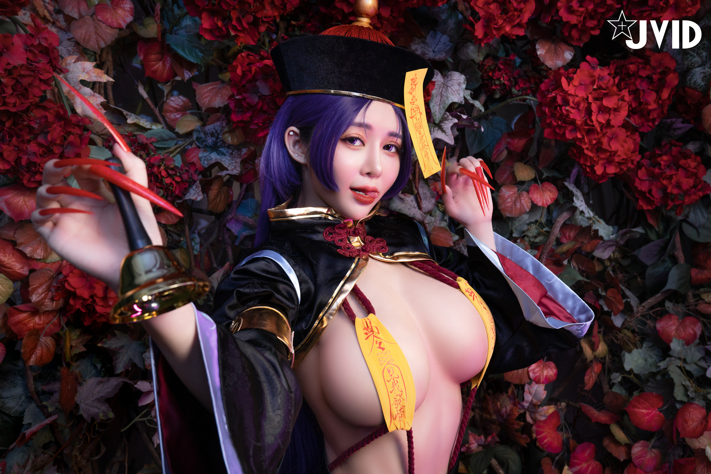 [JVID] 甜心幫 ღ 安希 – 菰蒲風動縱斜影，殭屍奶光安希膣得液滿