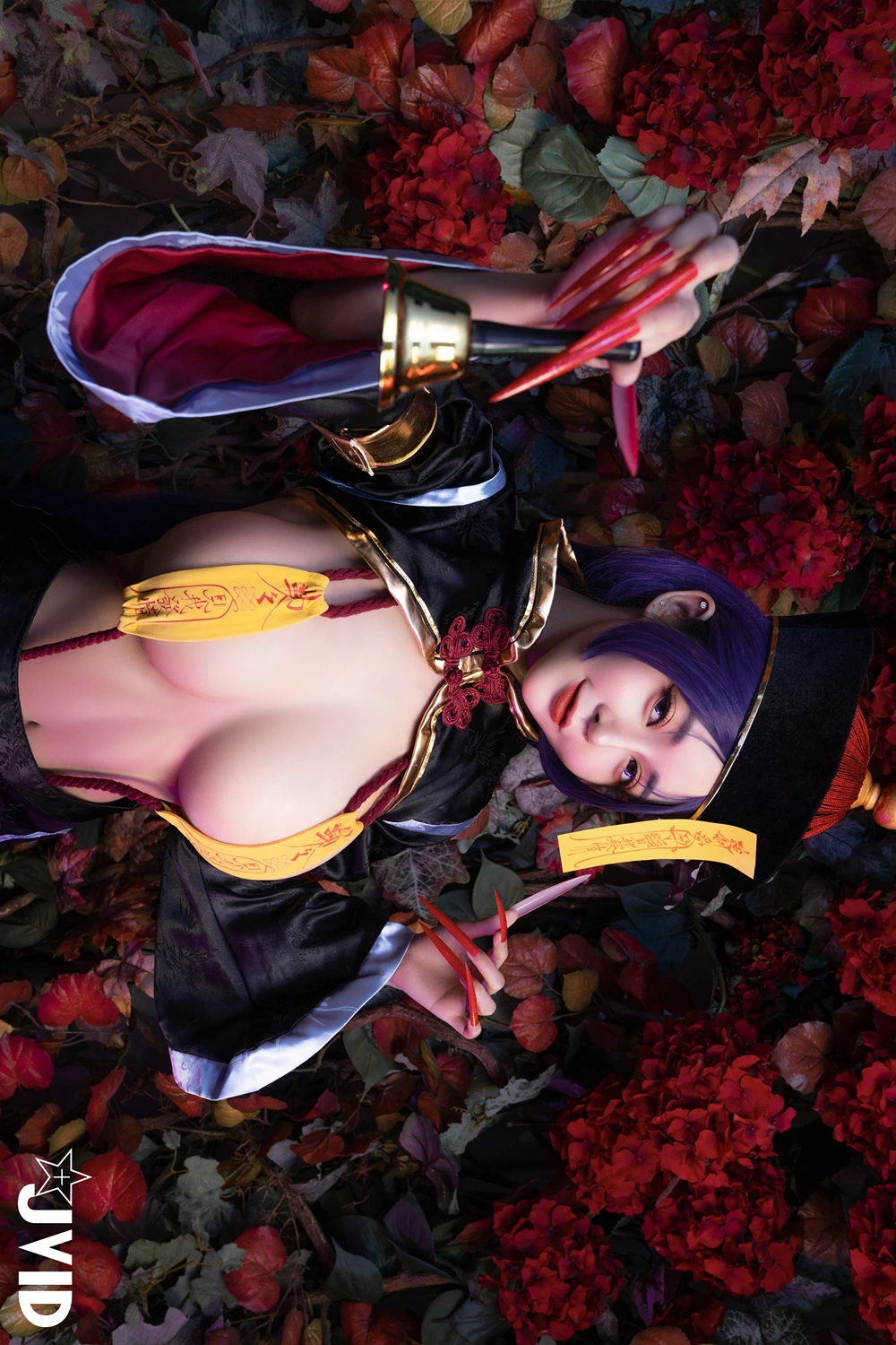 JVID 甜心幫 ღ 安希 – 菰蒲風動縱斜影，殭屍奶光安希膣得液滿