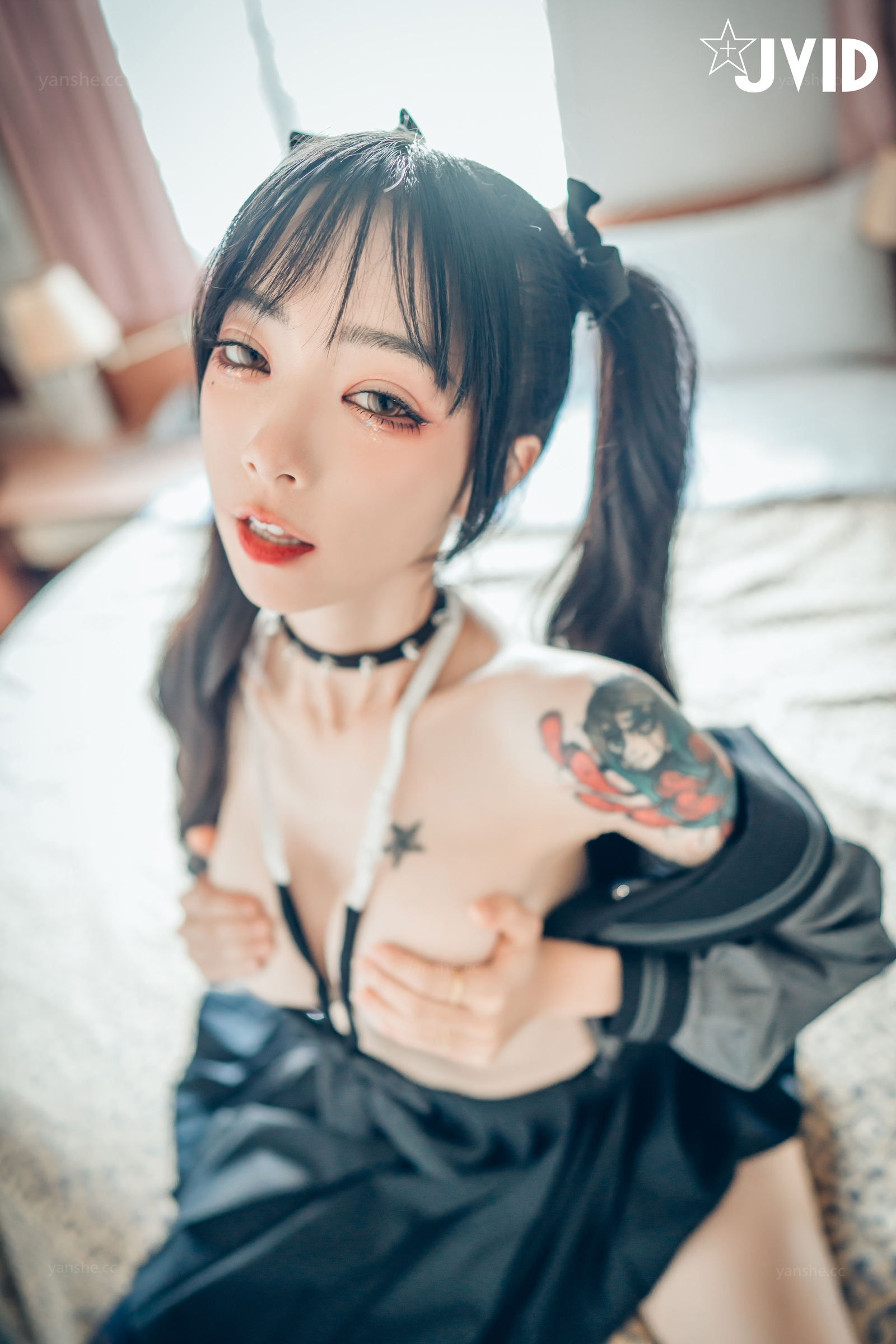 [JVID] 飄飄哥 – 色色妄想系列 校花也是大姐頭