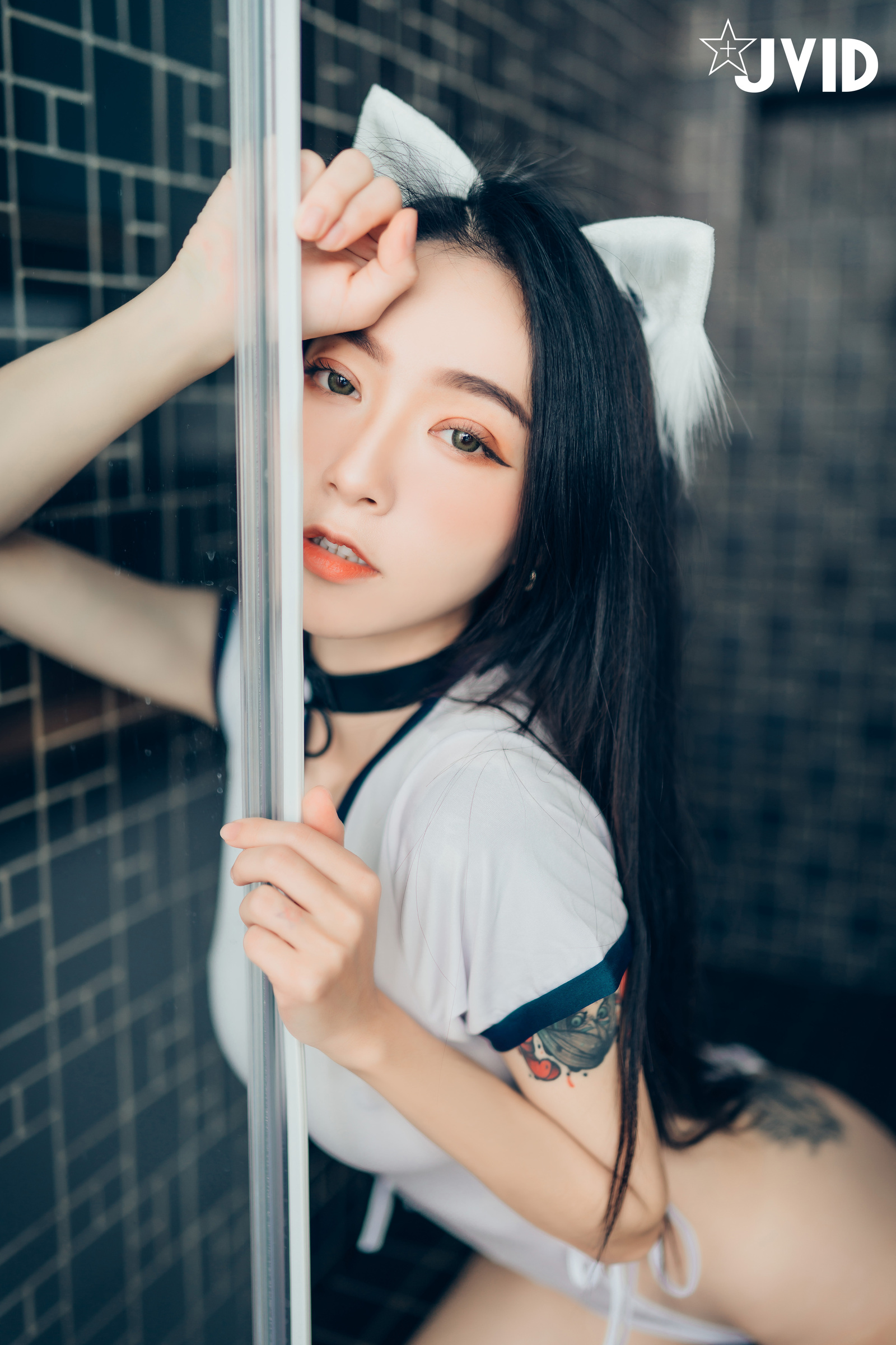 [JVID] 飘飘 – 猫娘女友-全真空死库水女仆-足控-激凸透点