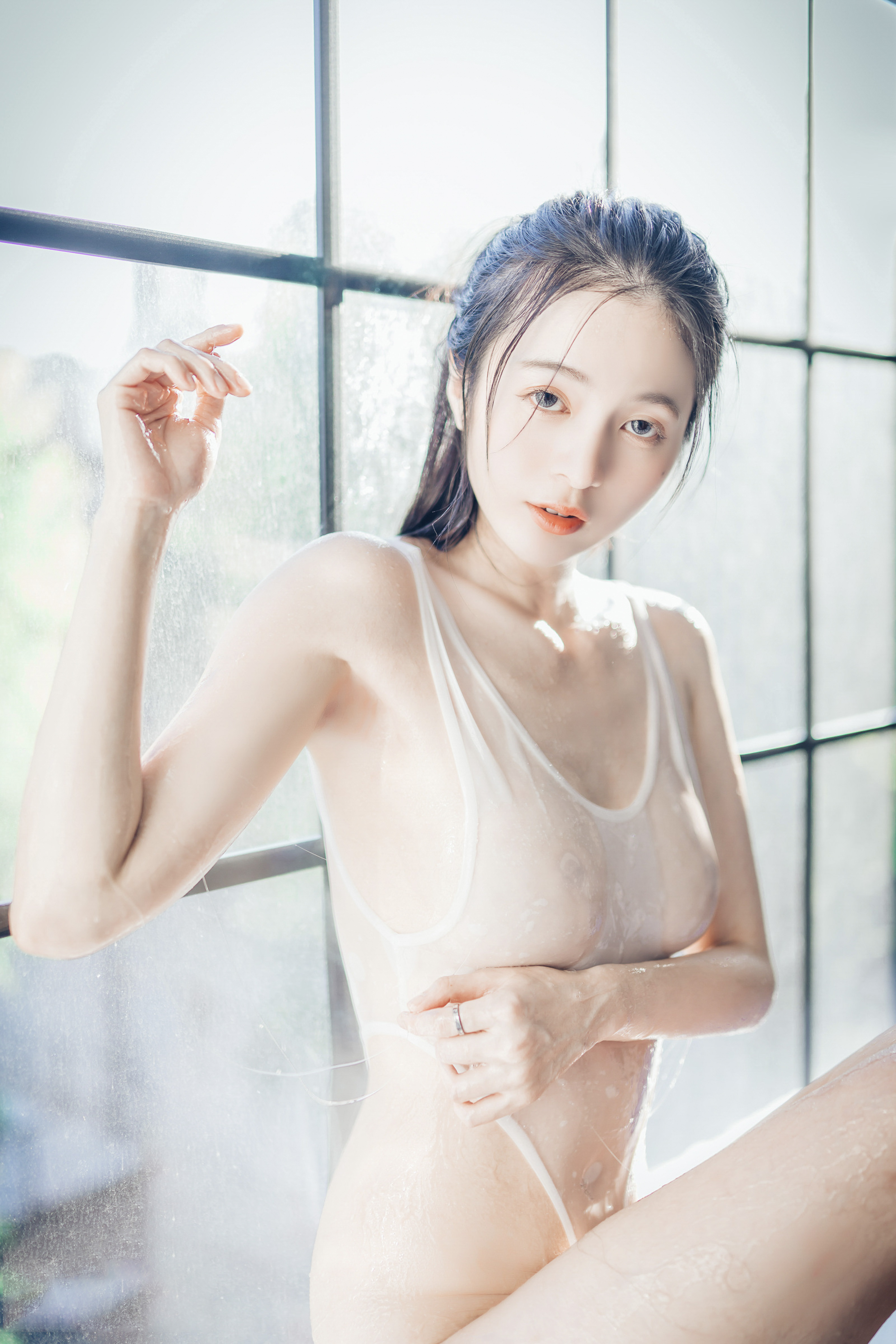 [JVID] 辰辰 – 午后阳光-透视连衣