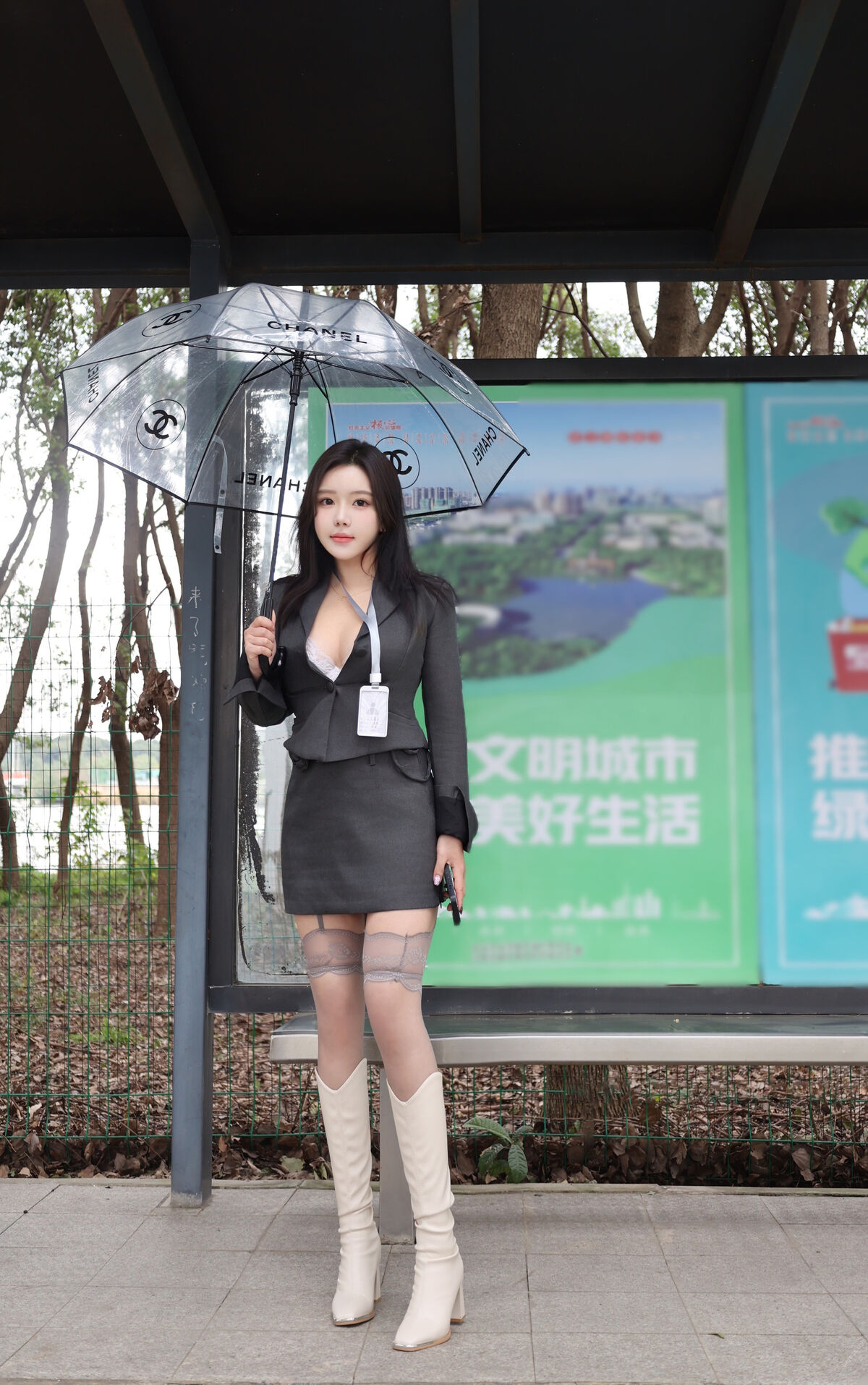 内购无水印 Xiao Shu Tiao Nienie 小薯条nienie - 秀人网模特 情趣内衣