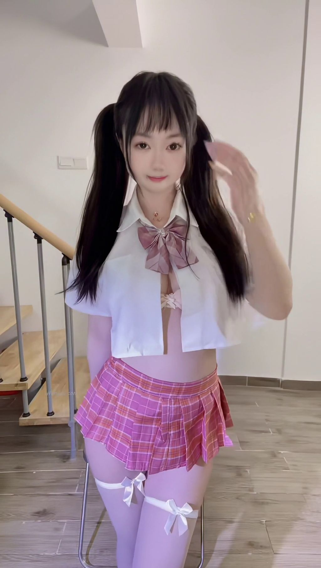 菜菜喵: 抖音性感小女神 付费定制 情趣内衣诱惑 透视毛毛 25 菜菜喵: 抖音性感小女神 付费定制 情趣内衣诱惑 透视毛毛