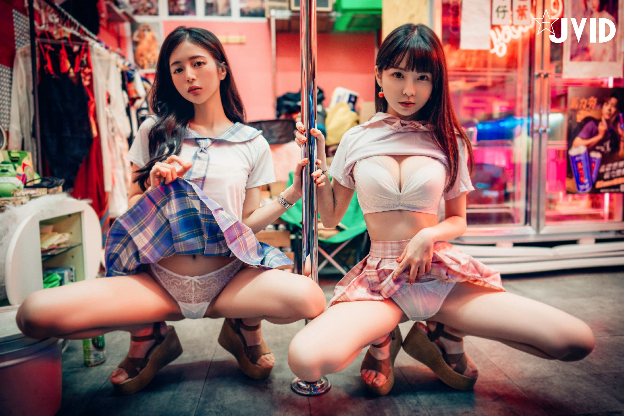 [JVID] 辰辰 & 胎尼 – 檳榔西施情色妄想