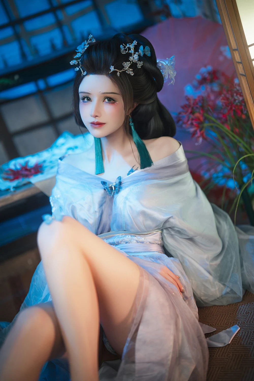 Cosplay 鹿八岁 – 碎蝶梦