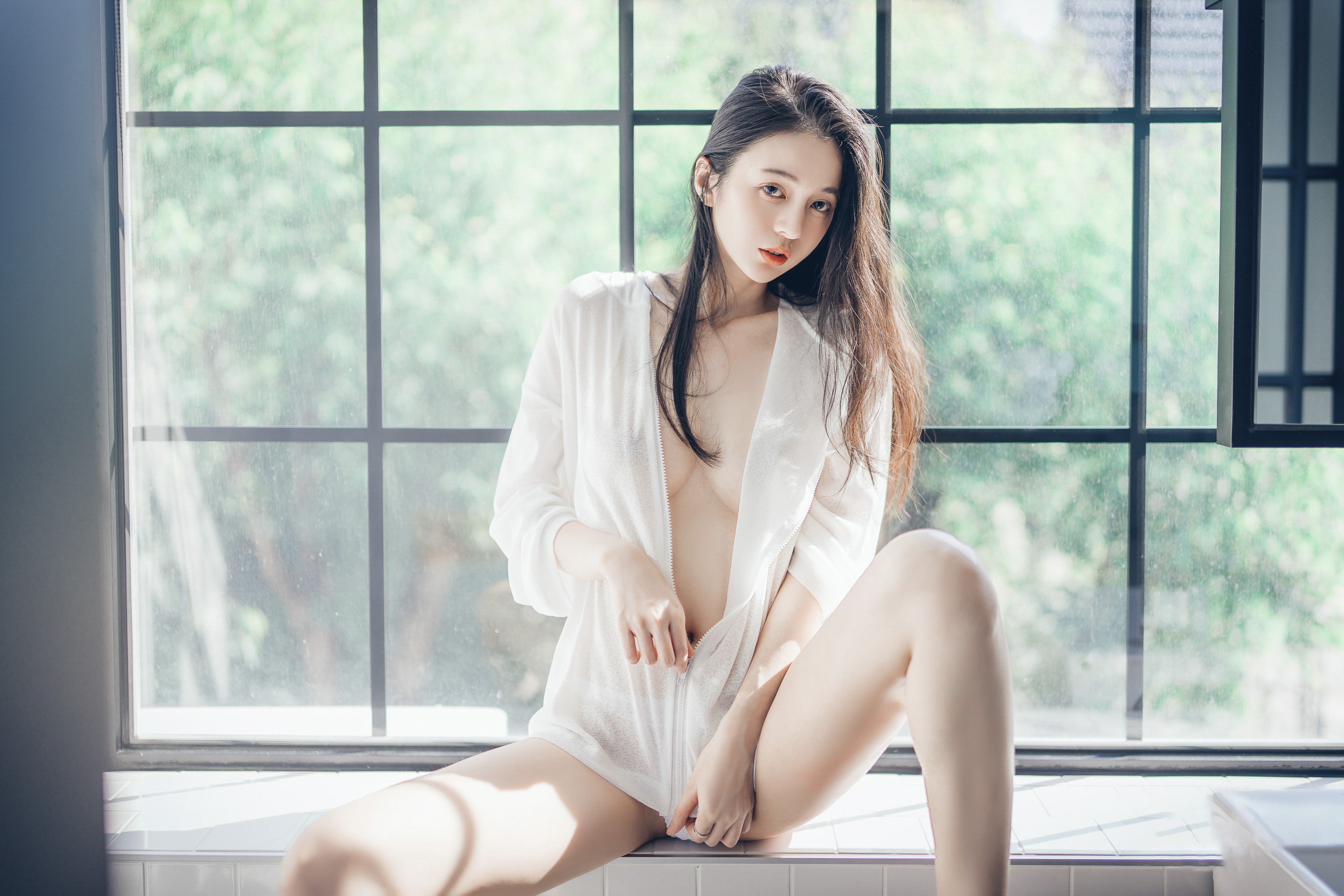 [JVID] 辰辰 – 午后阳光-透视连衣