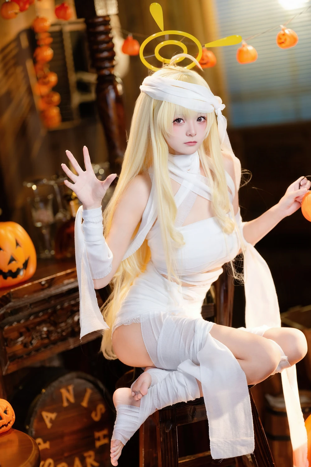 Cosplay 九柒喵 – 好美＆妃咲万圣节