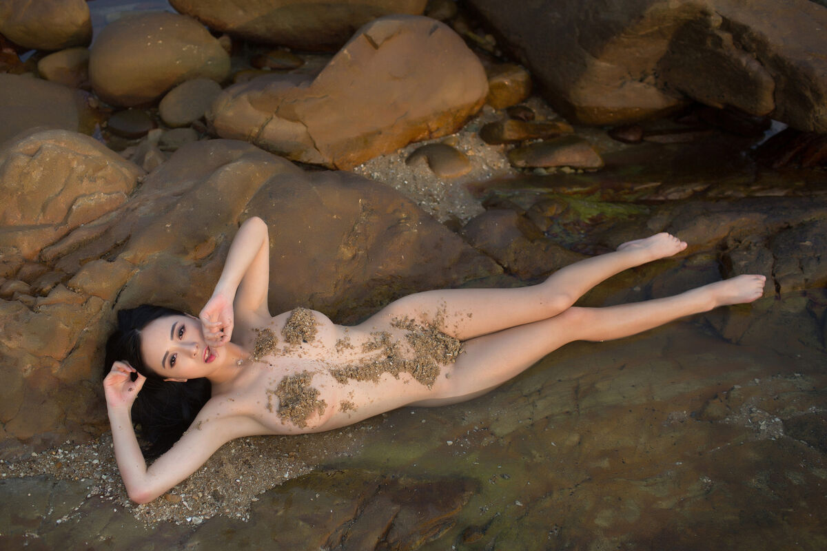 Private Photoshoot 黄可人 - 纯欲女神 户外海边私拍 Part05