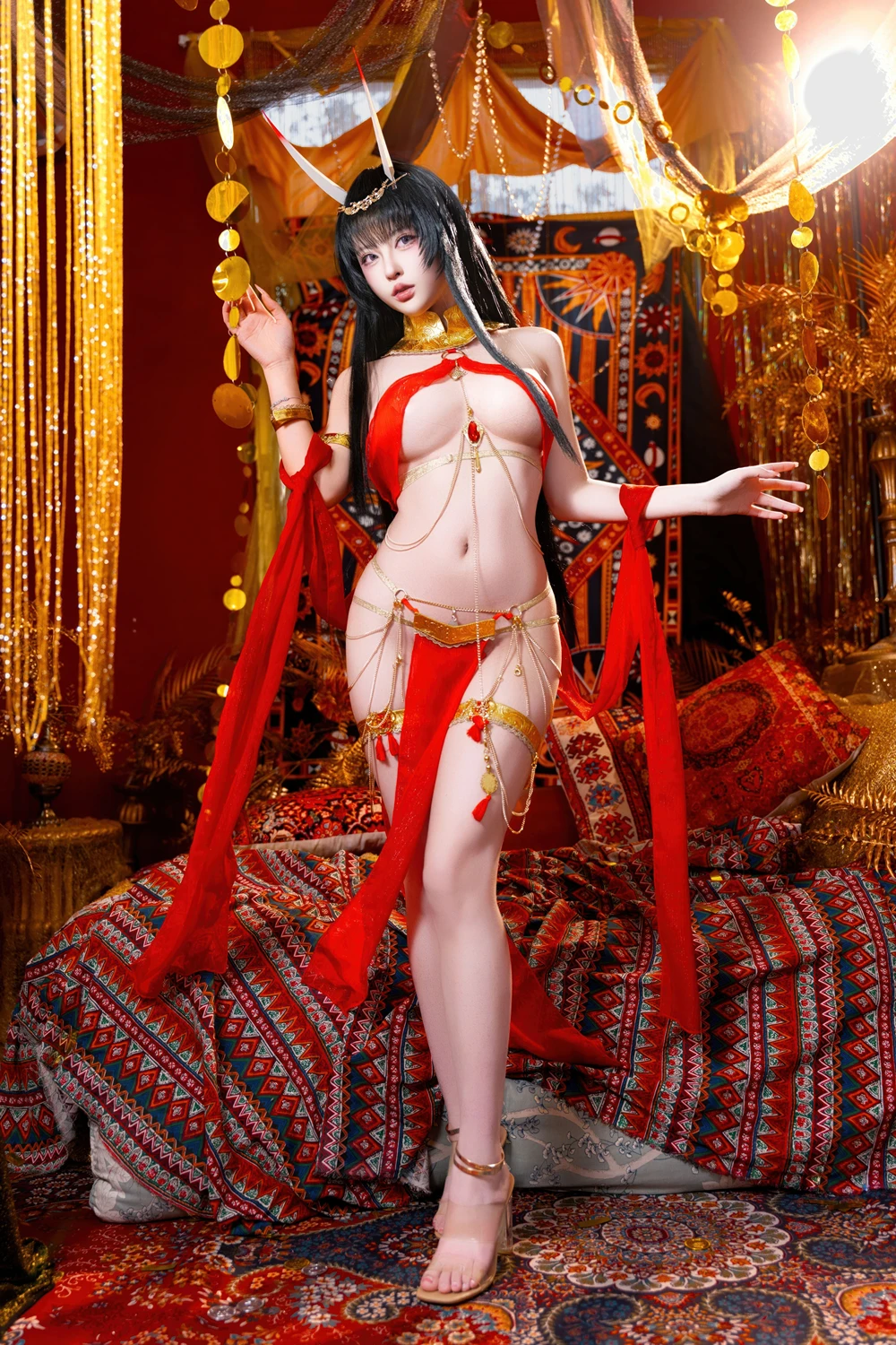 Cosplay 清水由乃 – 碧蓝航线 能代舞娘