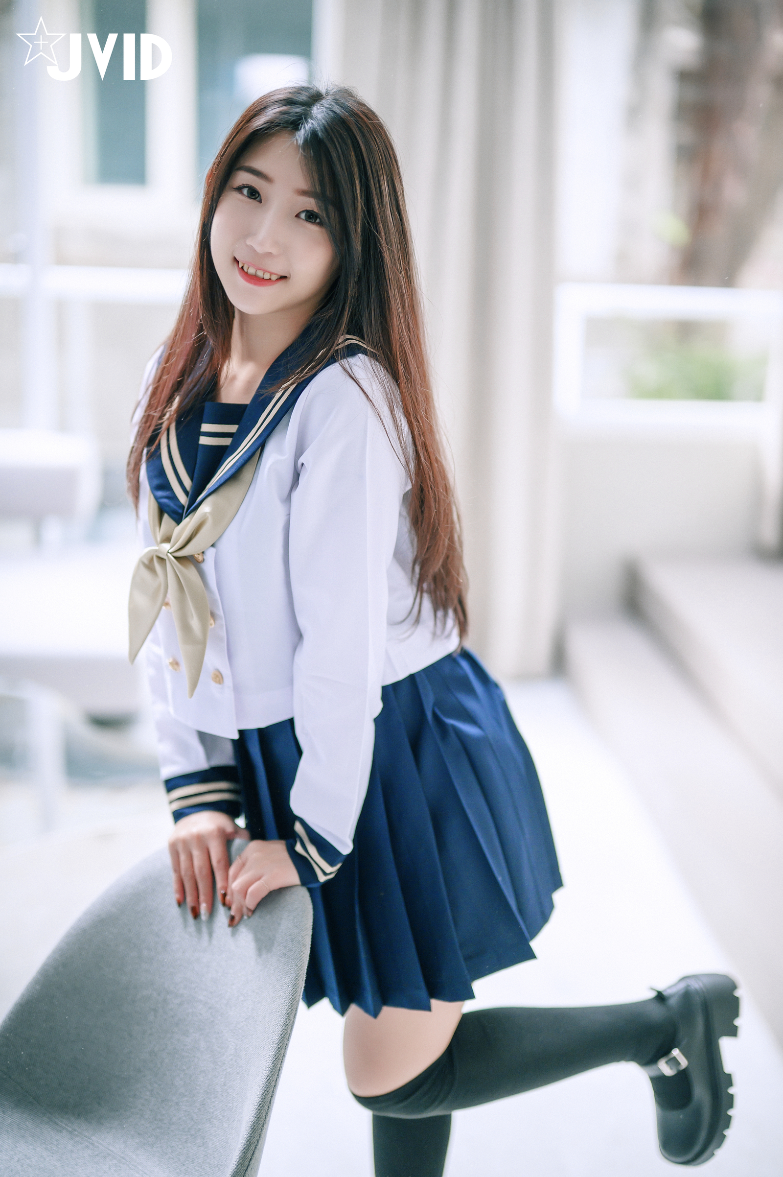 [JVID] 肉包Mini – 童顏巨乳的學生妹 肉包，放課後的特殊打工服務