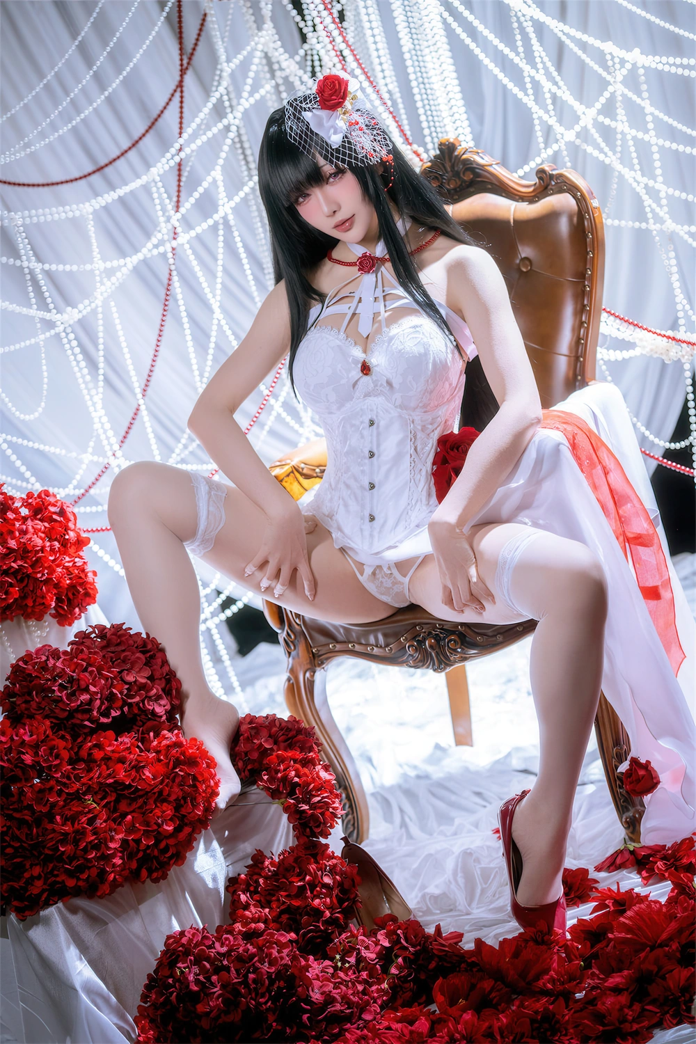 Cosplay 星之迟迟Hoshilily – Nikke米哈拉 羁绊锁链