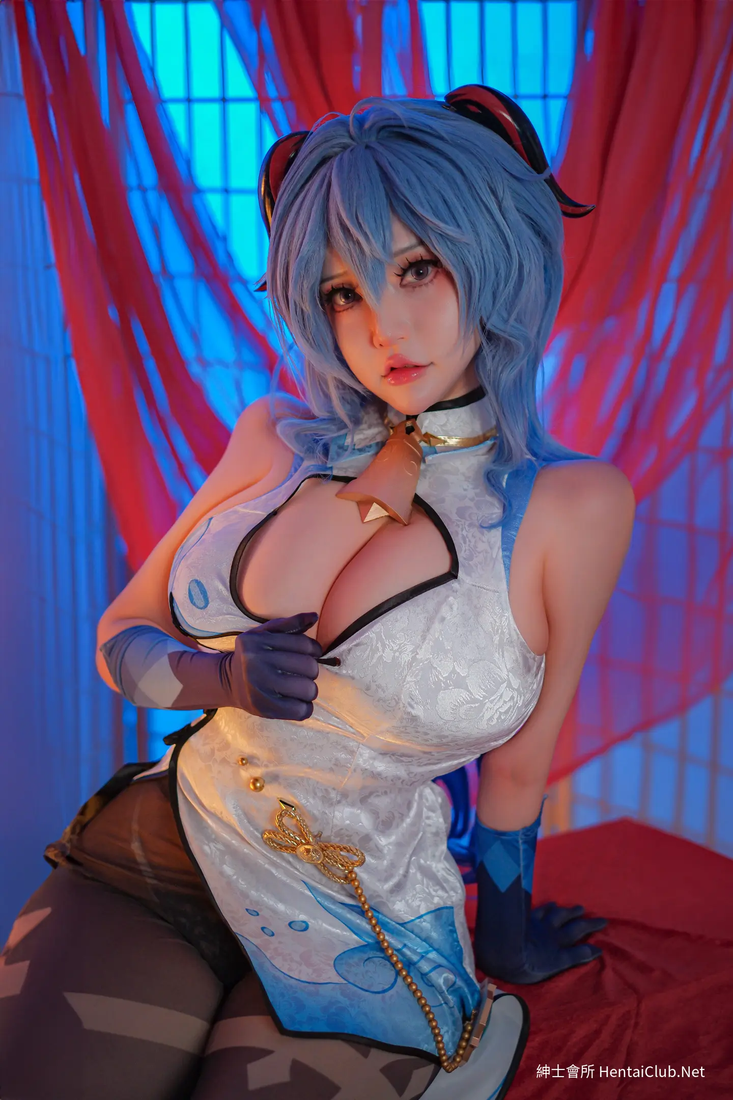 PotatoGodzilla Ganyu Qipao 11 PotatoGodzilla Ganyu Qipao