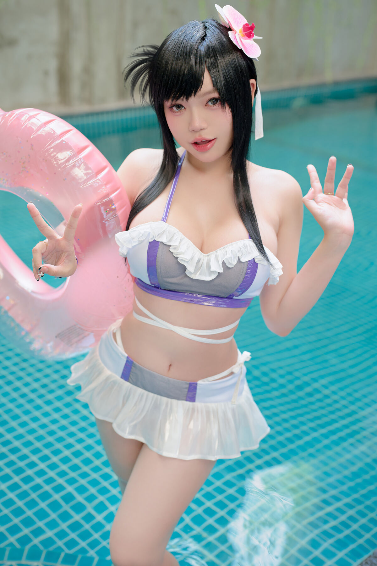 Coser@ZinieQ - Tifa Swimsuit FF VII 12 Coser@ZinieQ - Tifa Swimsuit FF VII
