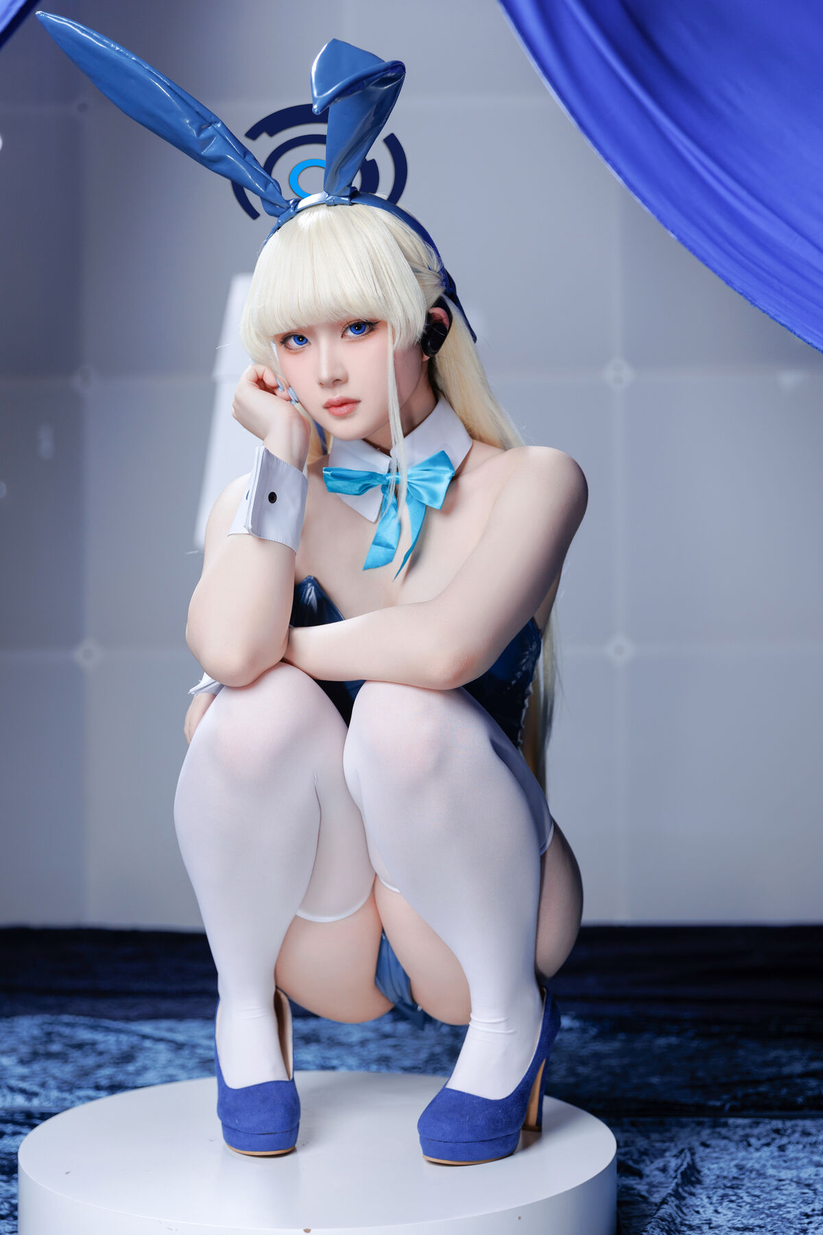 Coser@屿鱼 - 蔚蓝档案 飞鸟马时 兔女郎 S