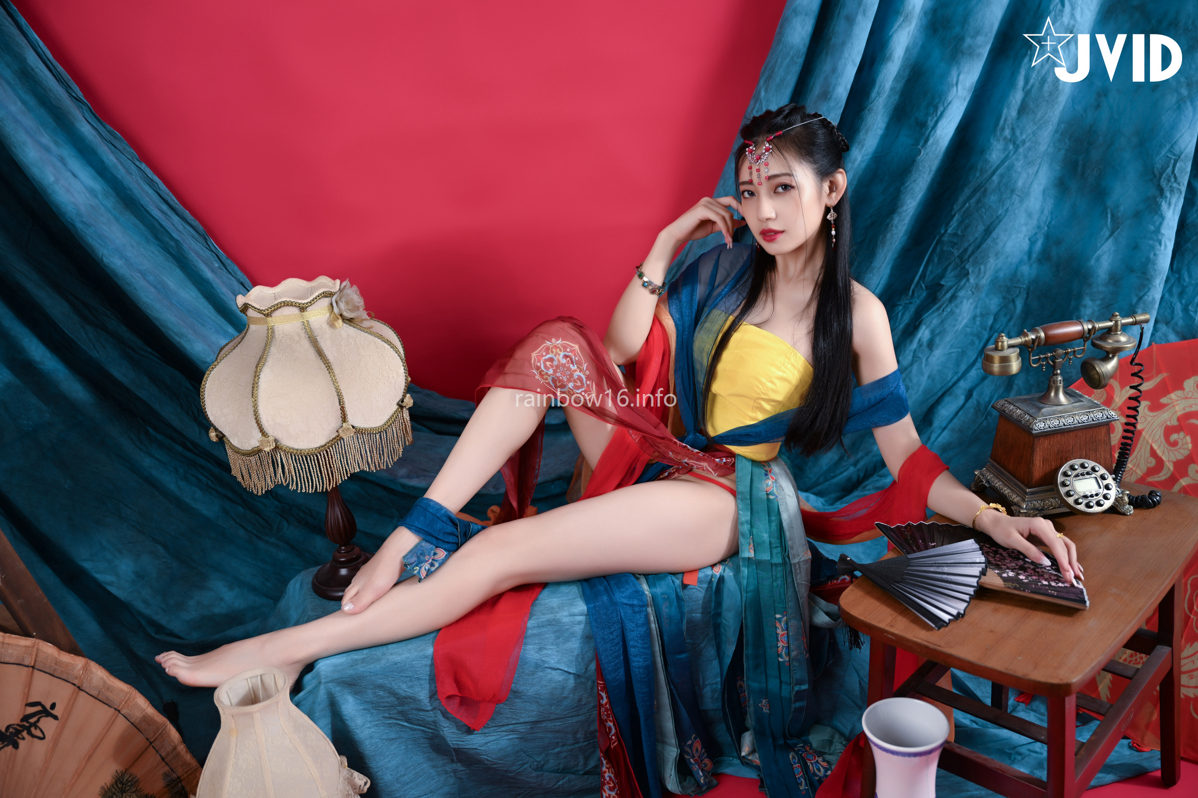 [JVID] 夏暮光 – 女神暮光敦煌風格造型服飾首度嘗試,飛越天際穿梭時空與你來場空前未有的愛戀滋味～