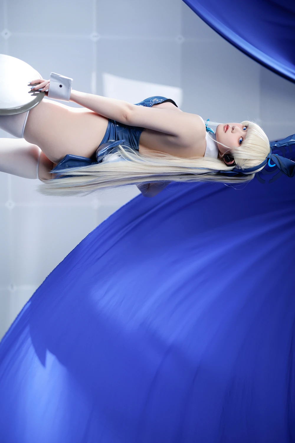Cosplay 屿鱼 – 蔚蓝档案 飞鸟马时 兔女郎+S