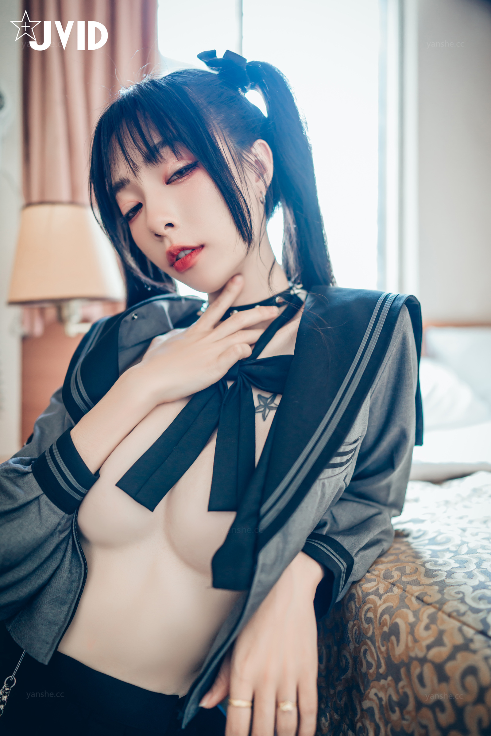 [JVID] 飄飄哥 – 色色妄想系列 校花也是大姐頭