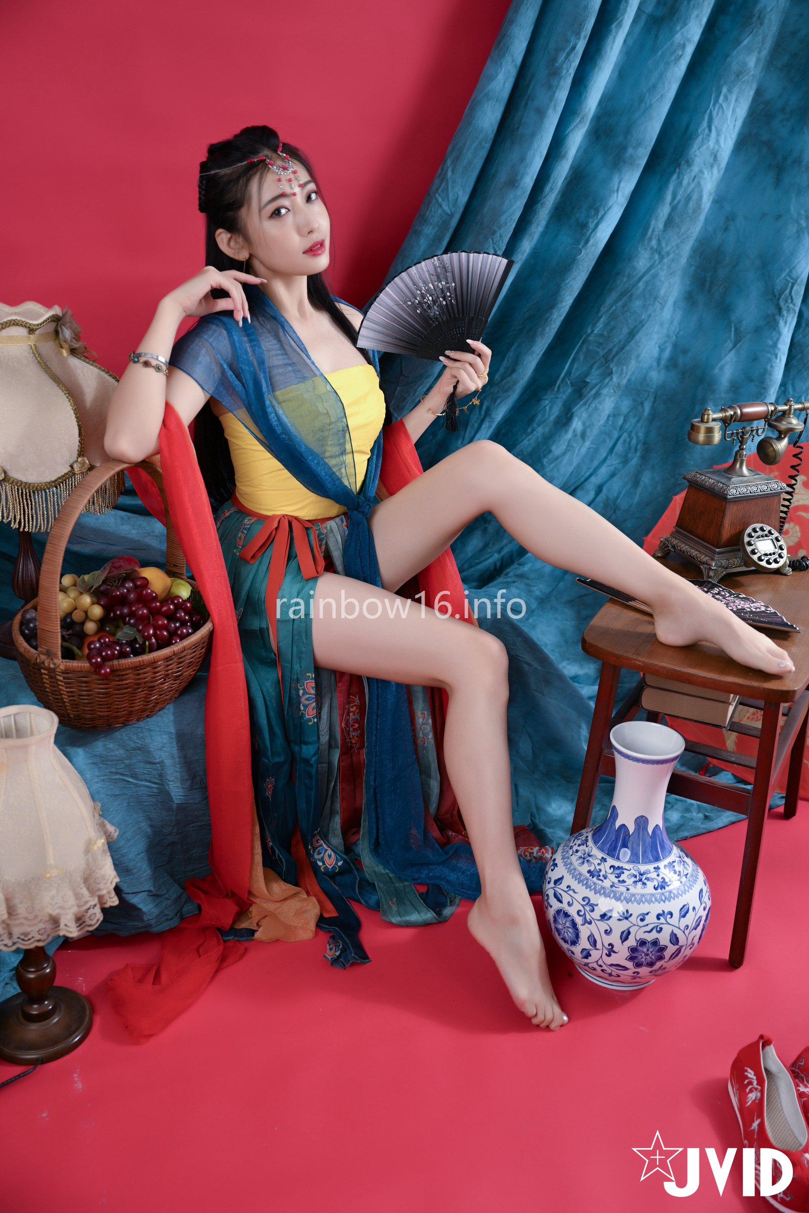 [JVID] 夏暮光 – 女神暮光敦煌風格造型服飾首度嘗試,飛越天際穿梭時空與你來場空前未有的愛戀滋味～