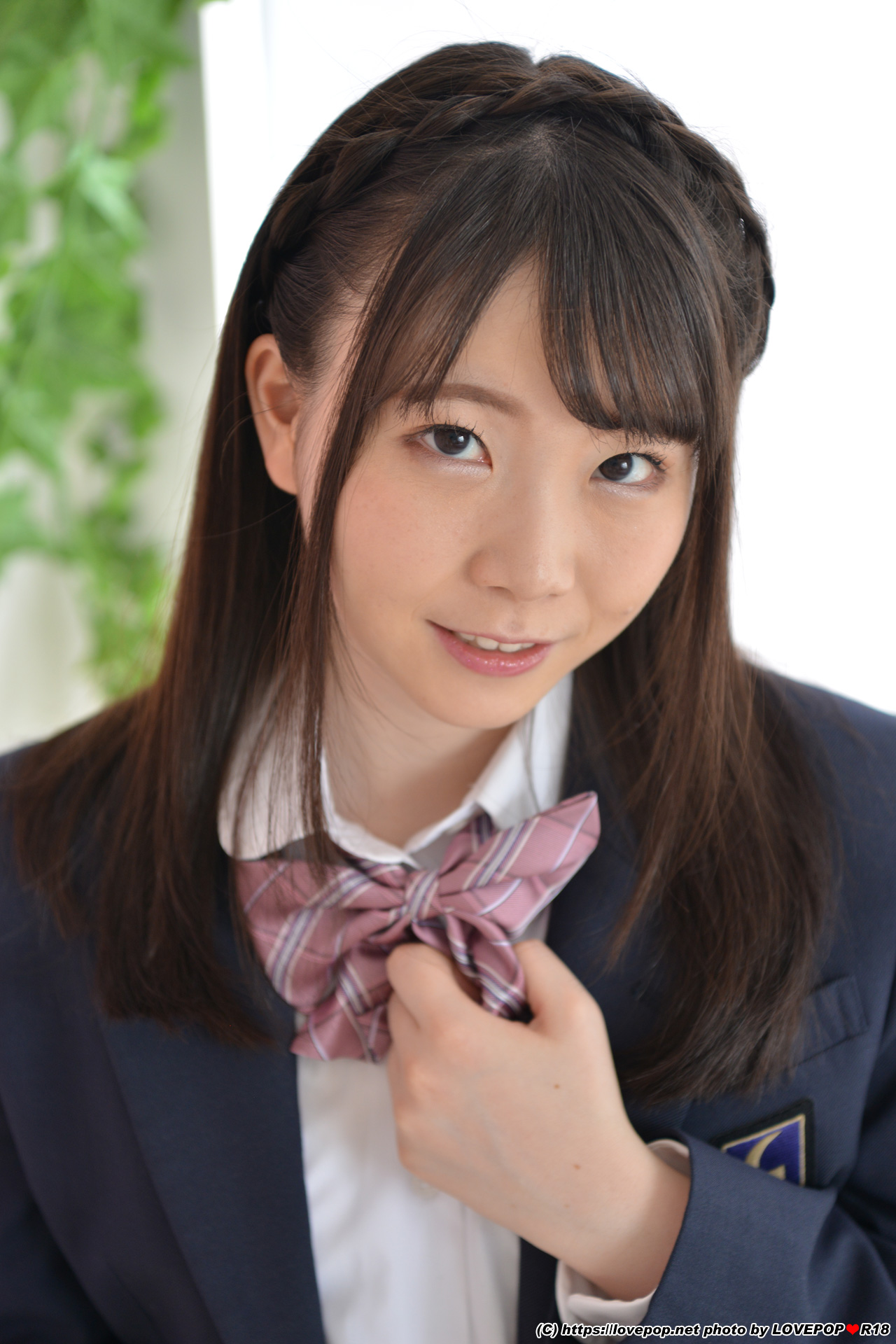 [Lovepop] Kozue Fujita 藤田こずえ - No.L-0690 Photoset #006 School Uniform (Blazer)
