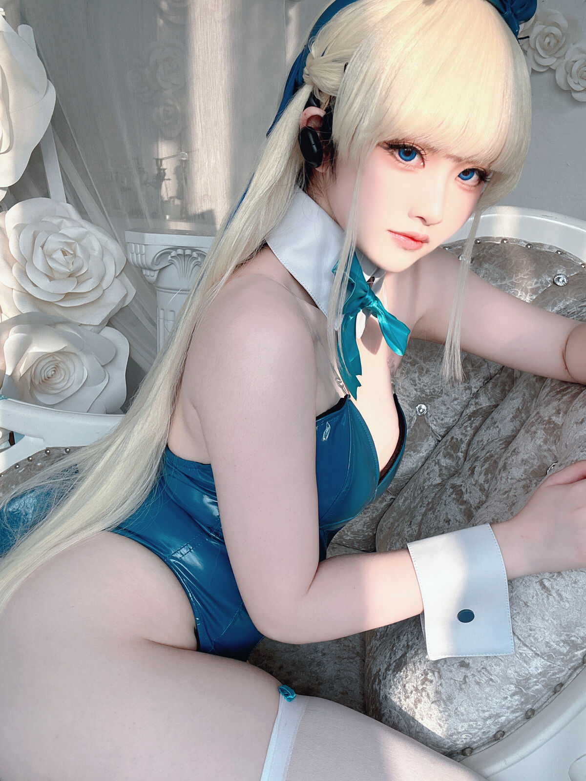 Coser@屿鱼 - 蔚蓝档案 飞鸟马时 兔女郎 S