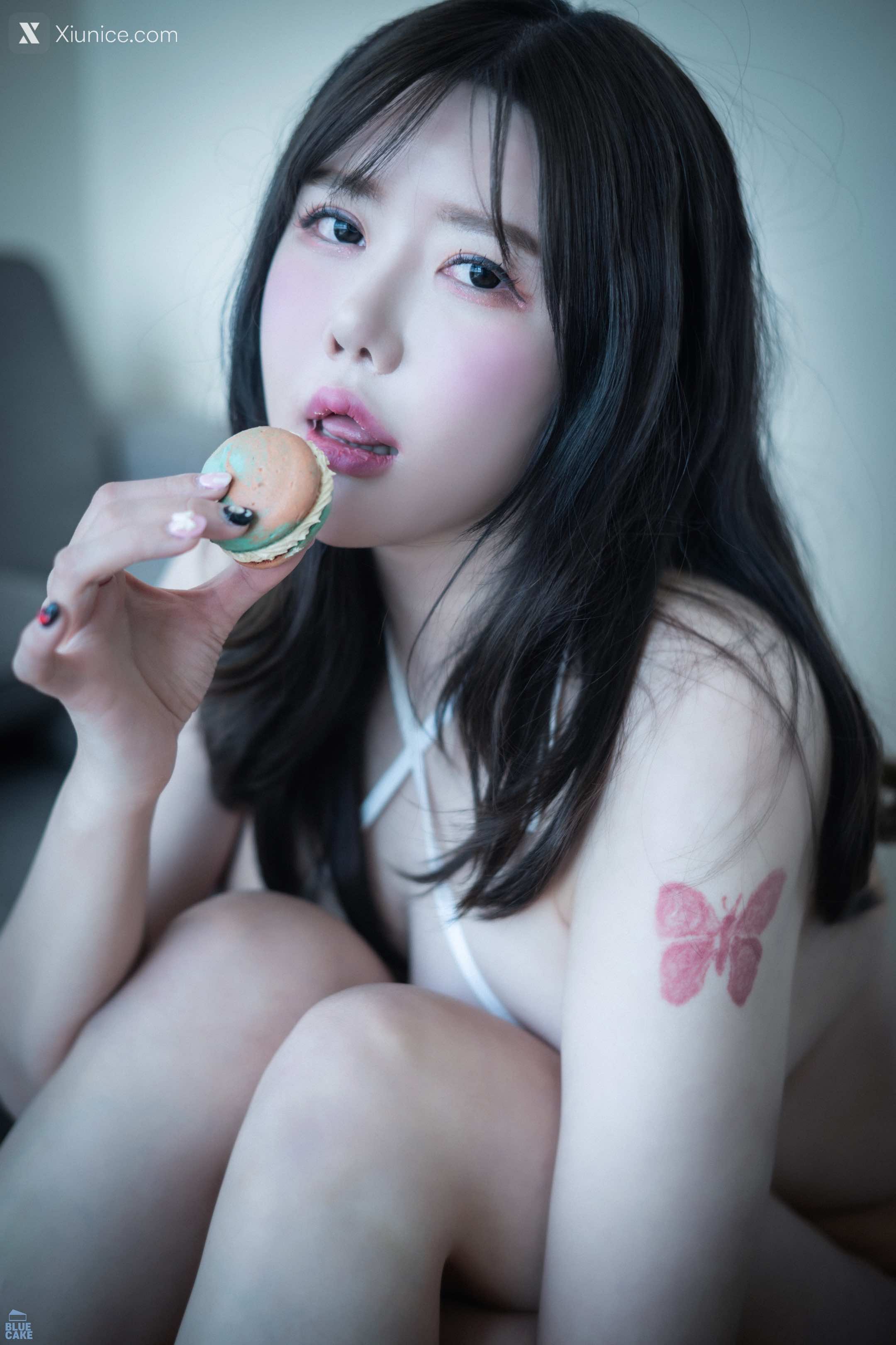 BLUECAKE SUA (지수아) – Vol.05 Nude Bikini White (RED+) 4K