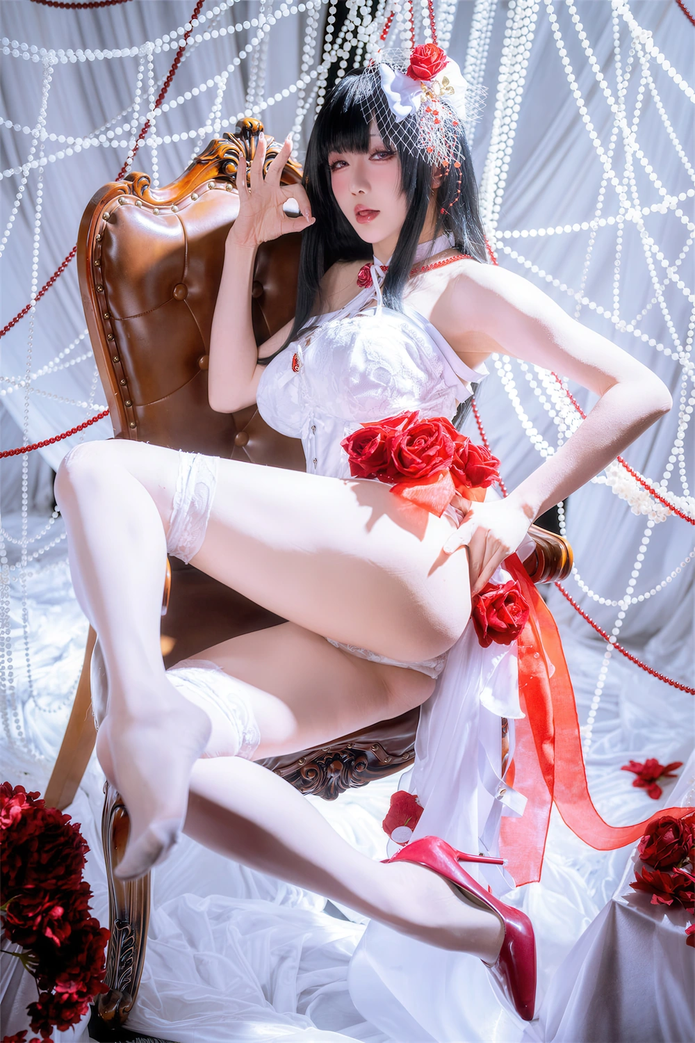 Cosplay 星之迟迟Hoshilily – Nikke米哈拉 羁绊锁链