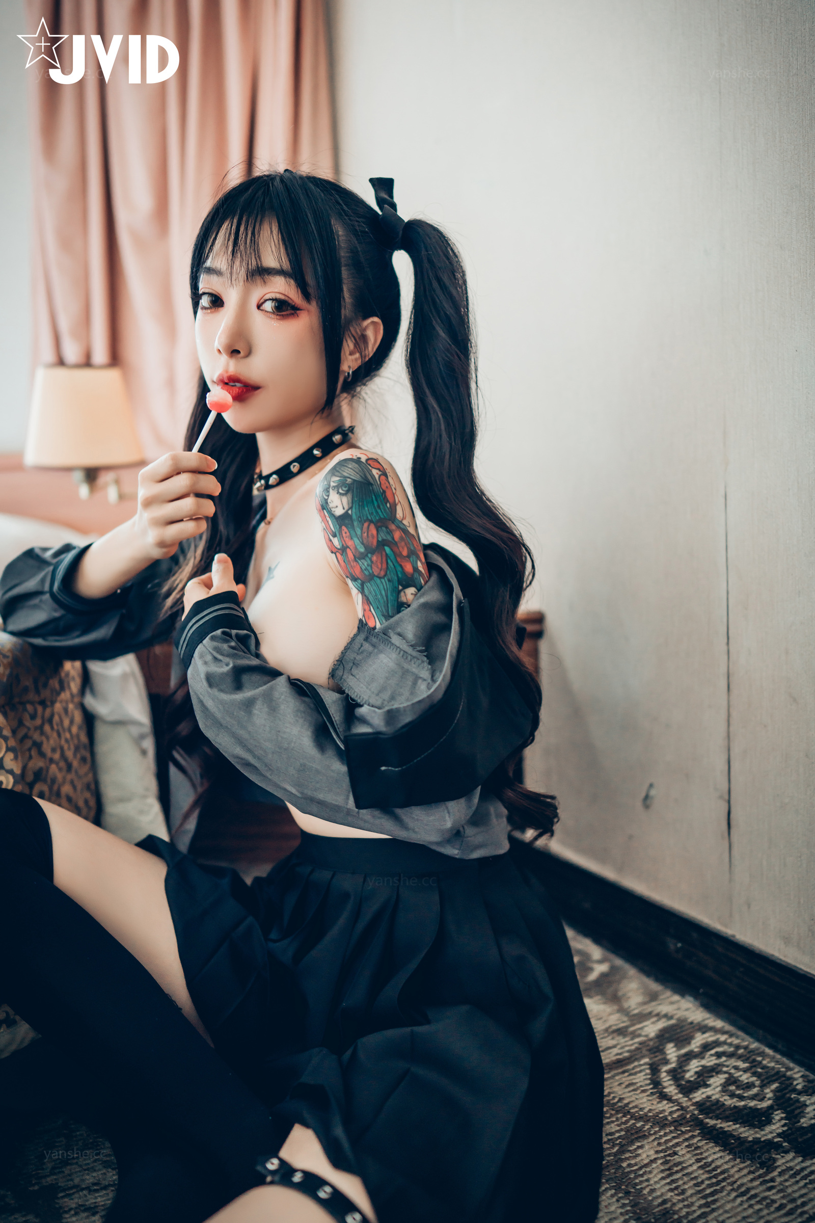[JVID] 飄飄哥 – 色色妄想系列 校花也是大姐頭