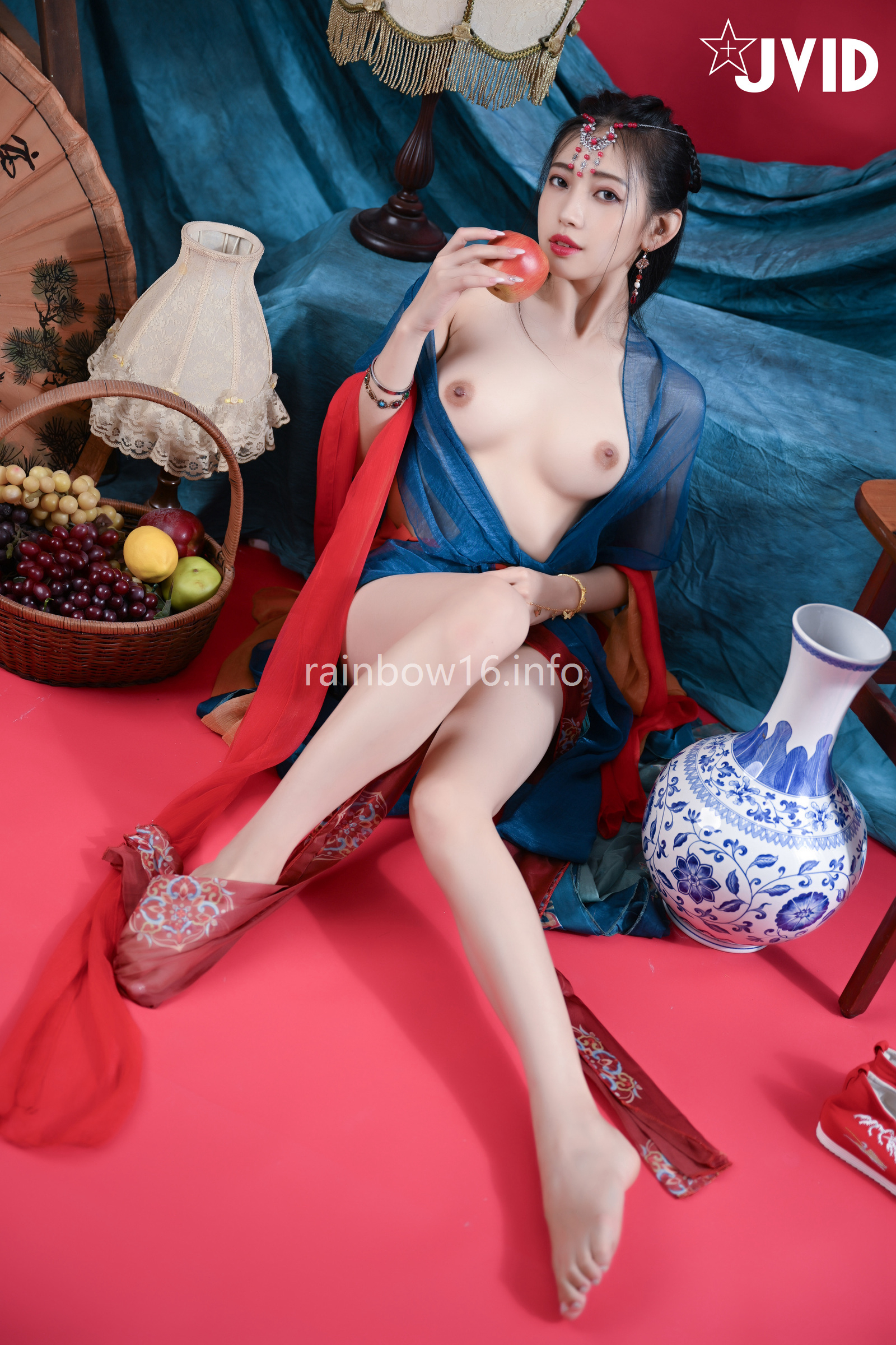 [JVID] 夏暮光 – 女神暮光敦煌風格造型服飾首度嘗試,飛越天際穿梭時空與你來場空前未有的愛戀滋味～