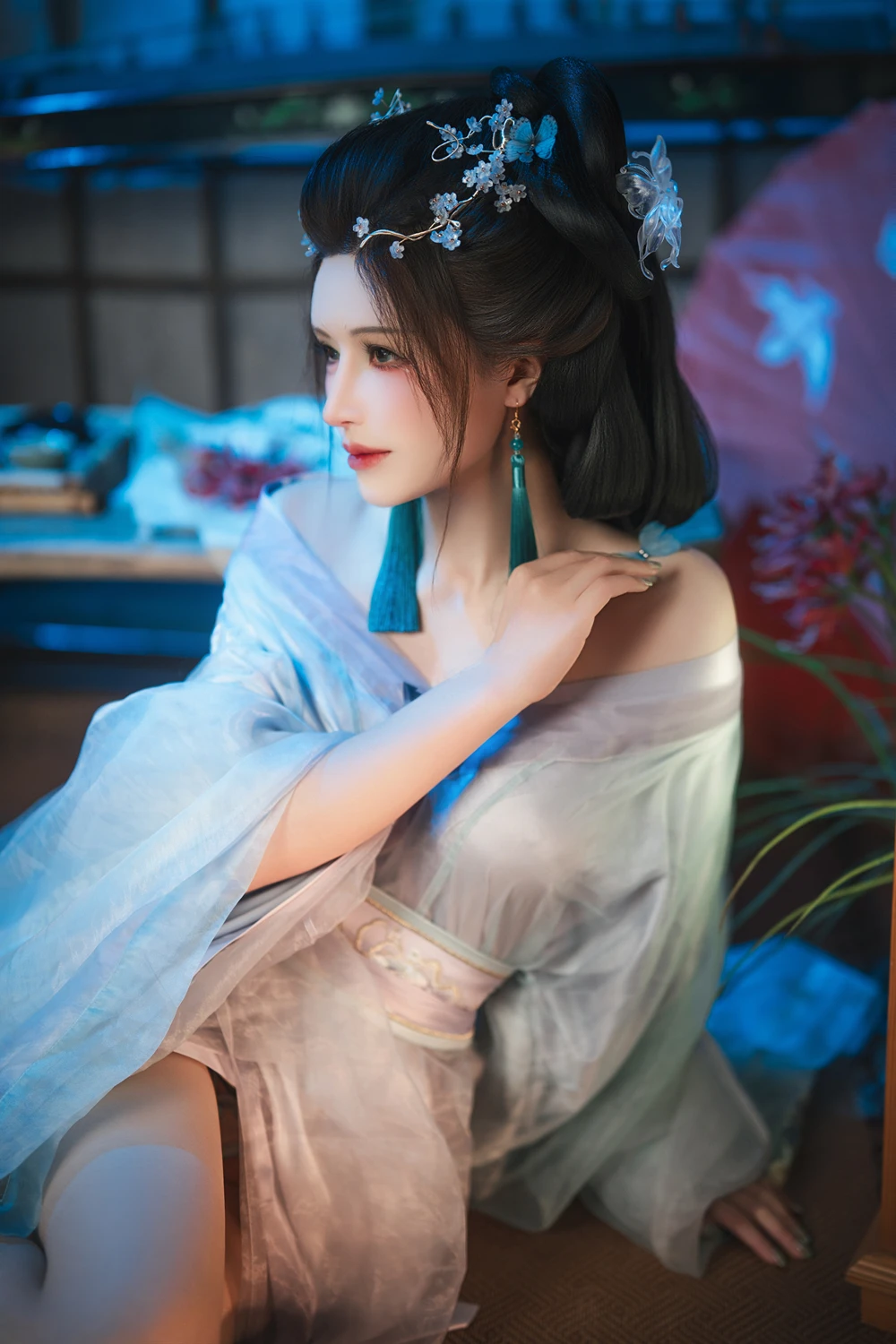 Cosplay 鹿八岁 – 碎蝶梦