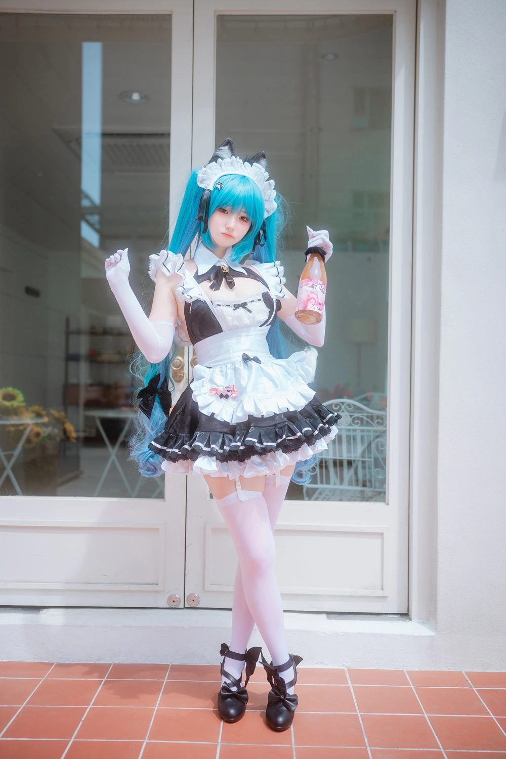 Bambi 밤비, DJAWA 「Nikke Privaty Unkind Maid」 Set.02