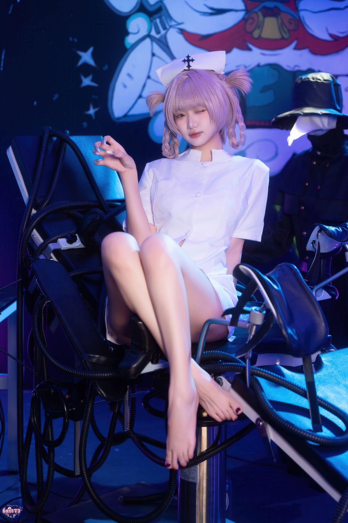 Coser@柒柒要乖哦 - 彻夜之歌 护士服小荠 Part01