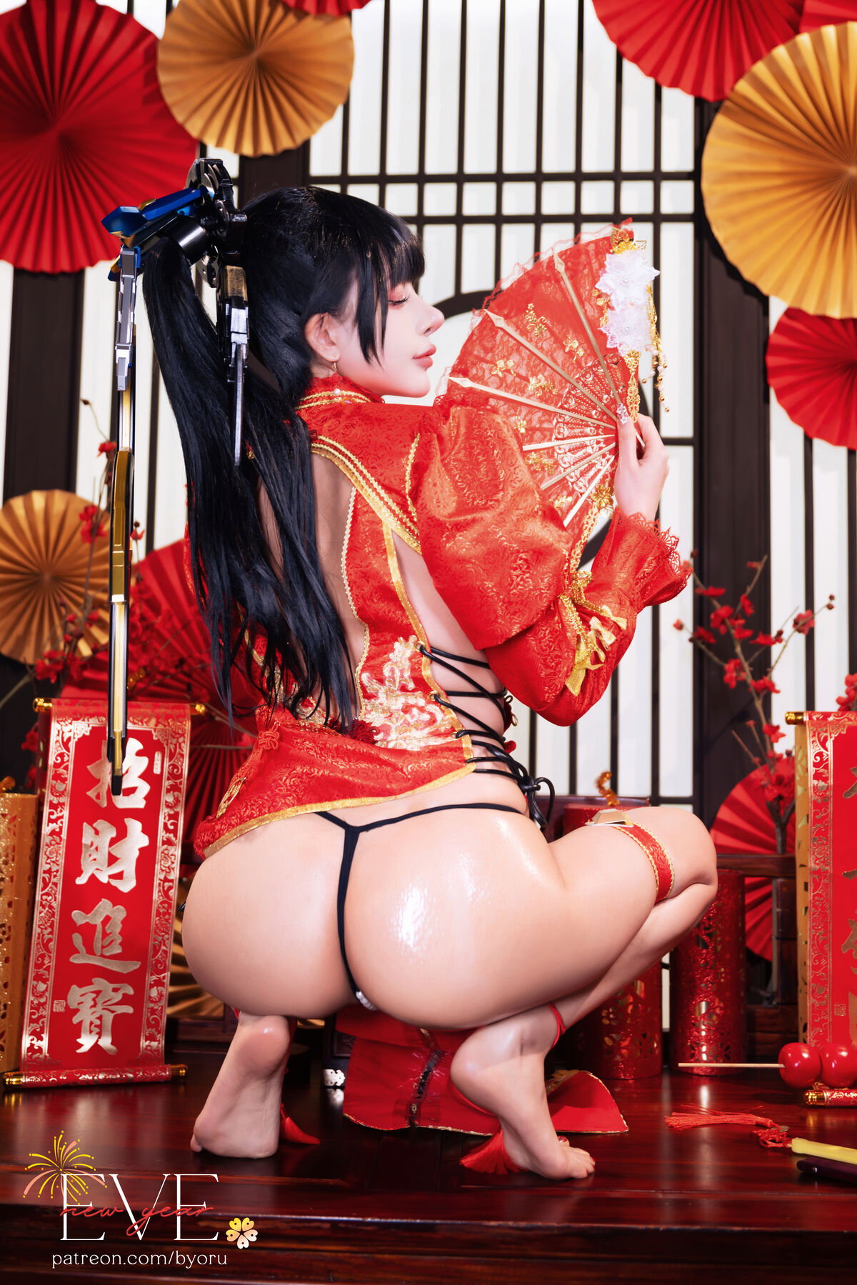 Coser@Byoru - Eve New Year Qipao
