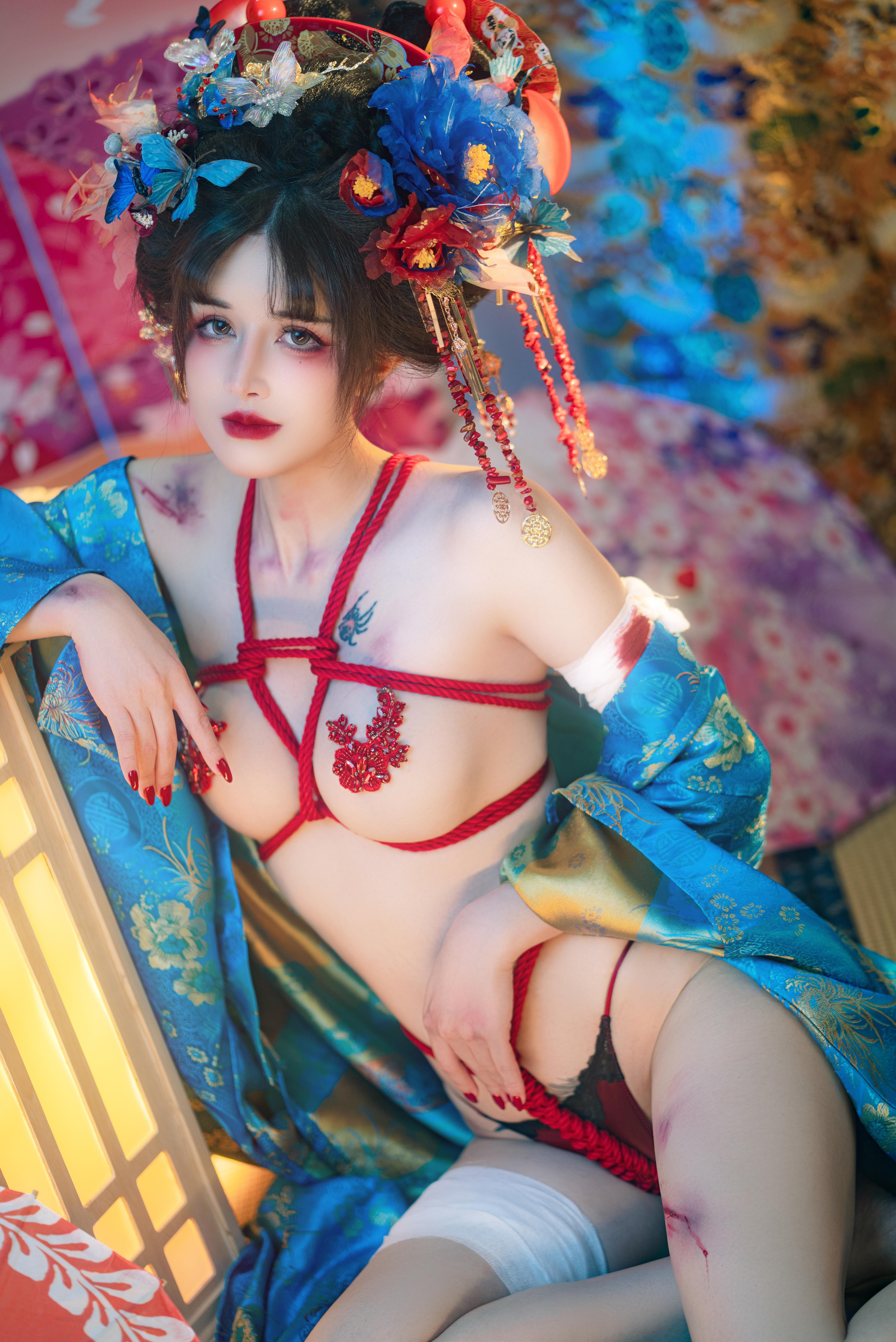 Coser@鹿八岁 – 花魁の末路
