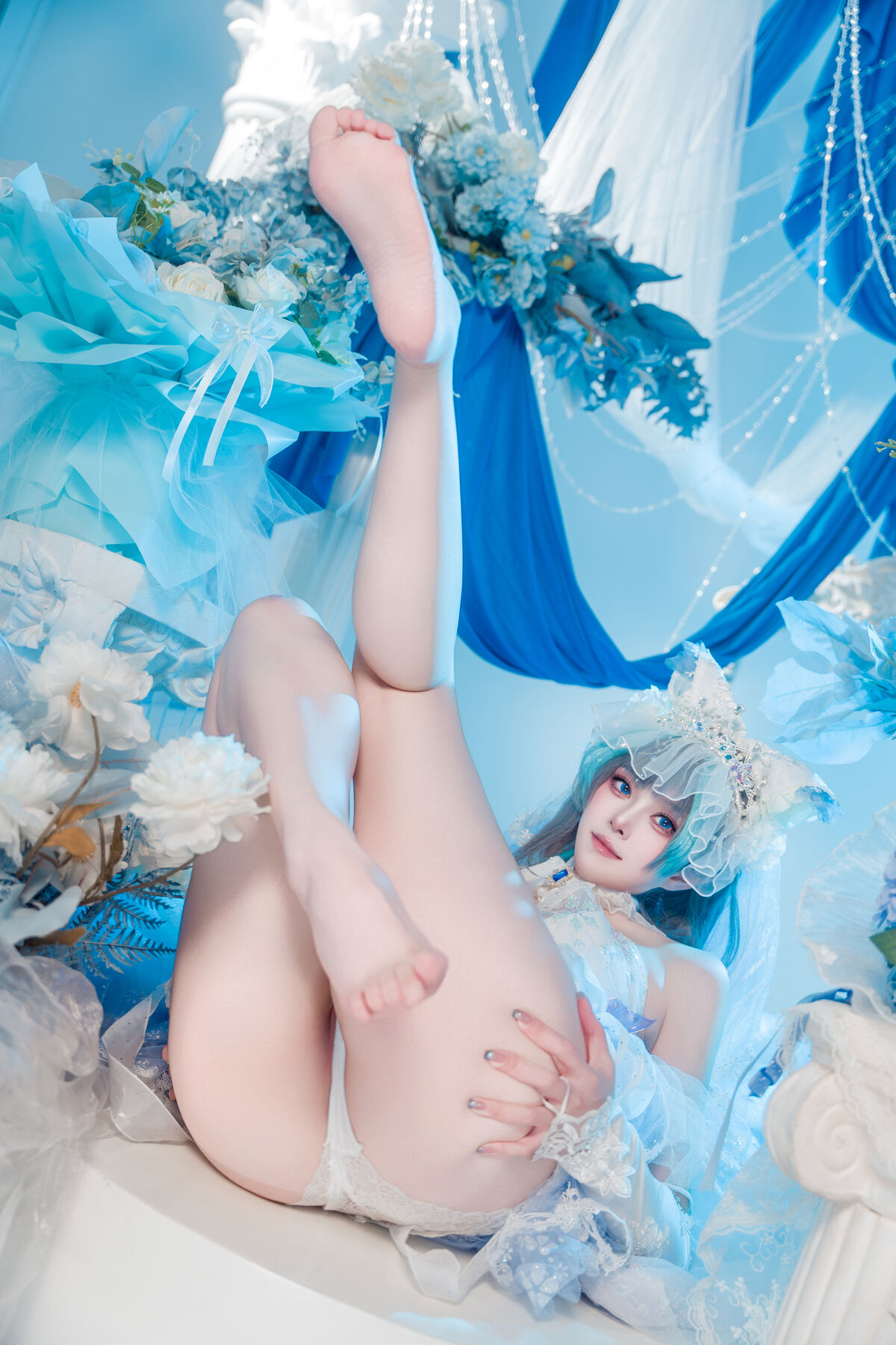 Coser@Natsuko夏夏子 - 碧蓝航线 柴郡婚纱