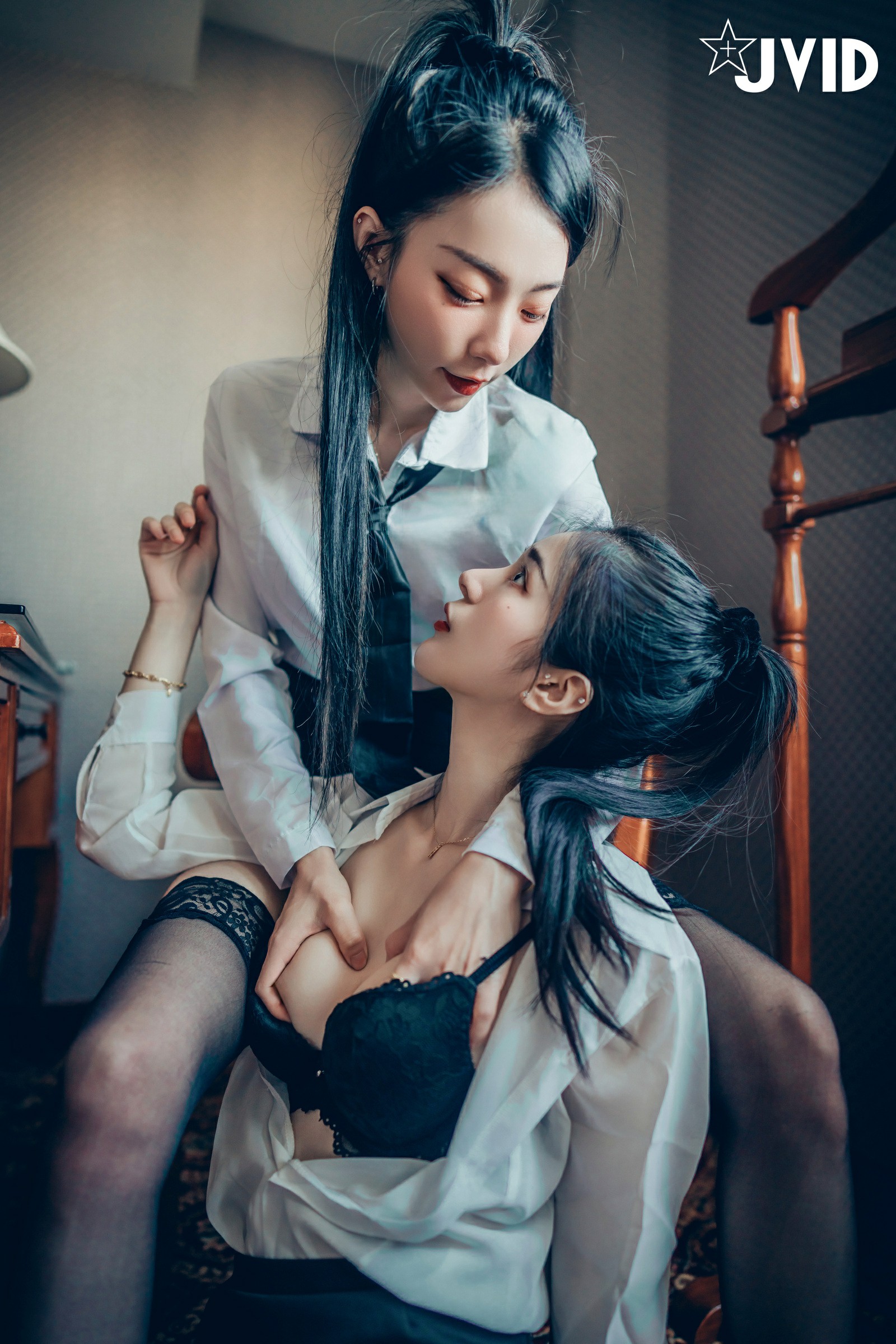 [JVID] 飘 & 辰辰 – 磨豆腐口交愛撫騎乘