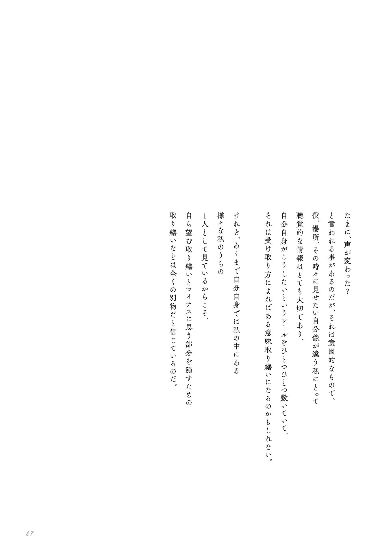 [Photobook] 鶴嶋乃愛 1stフォトエッセイ 微睡む花の様に