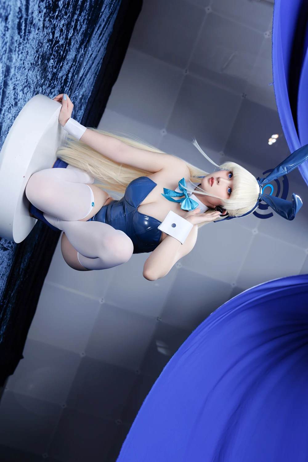 Cosplay 屿鱼 – 蔚蓝档案 飞鸟马时 兔女郎+S